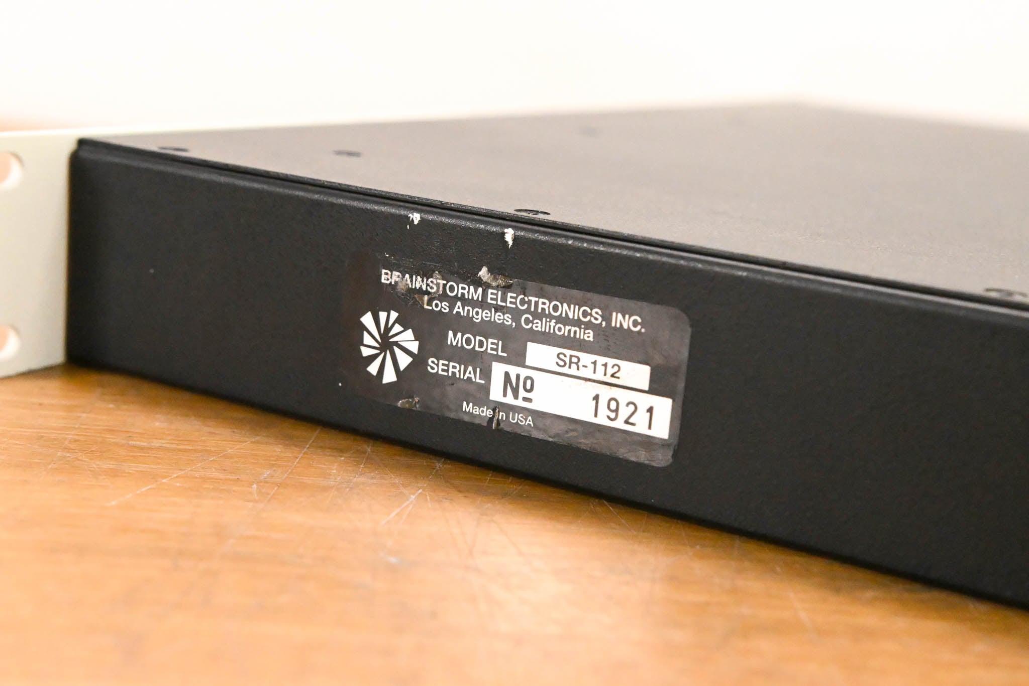 Brainstorm Electronics SR-112 Time Code Distripalyzer (NO POWER SUPPLY)