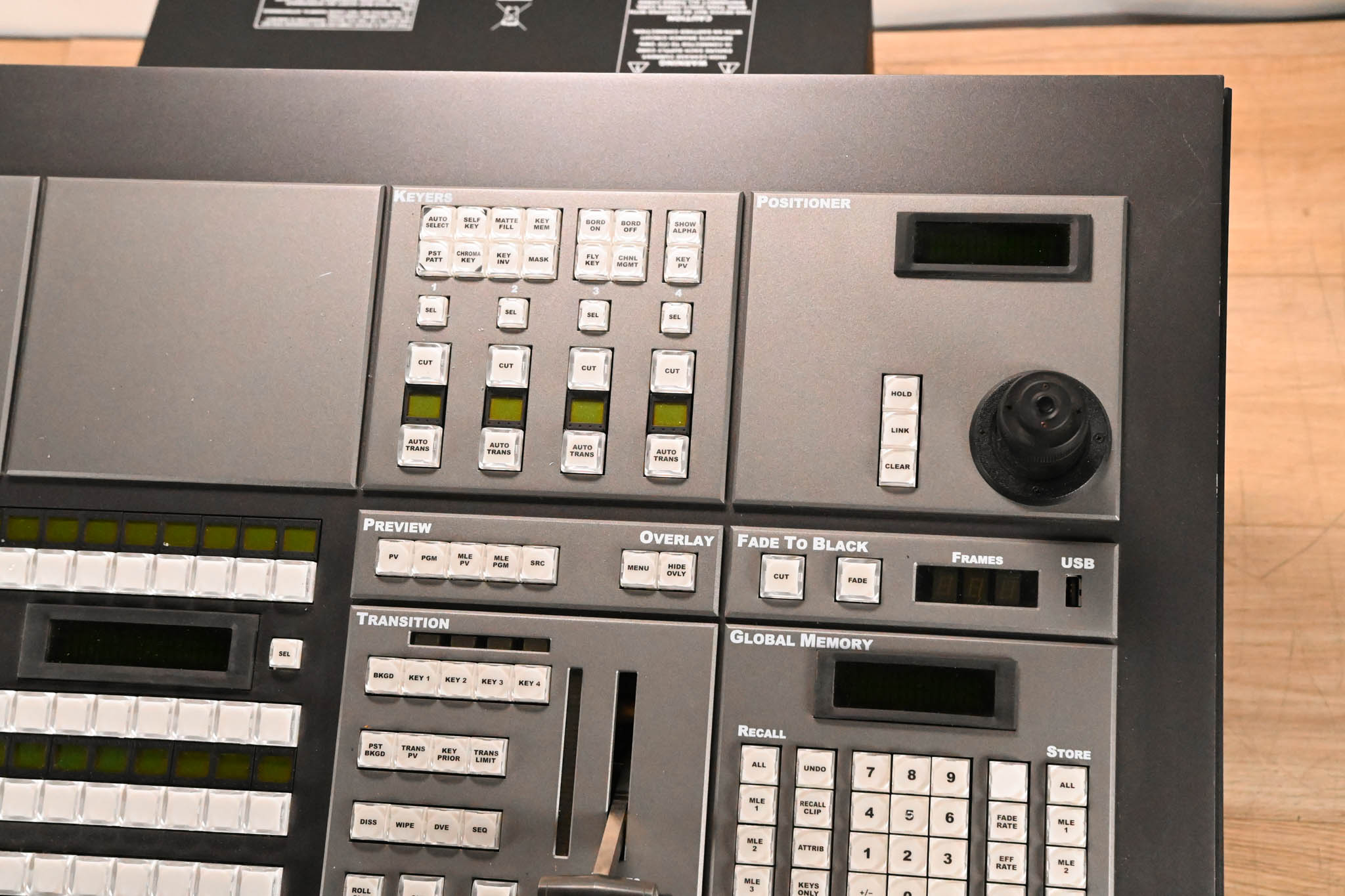 Ross Vision MD Live Production Engine with Vision 1 Control Panel