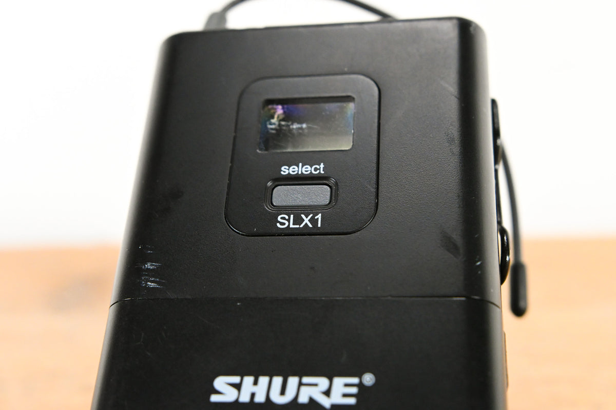 Shure SLX14 Bodypack Wireless System - J3 Band (NO POWER SUPPLY)