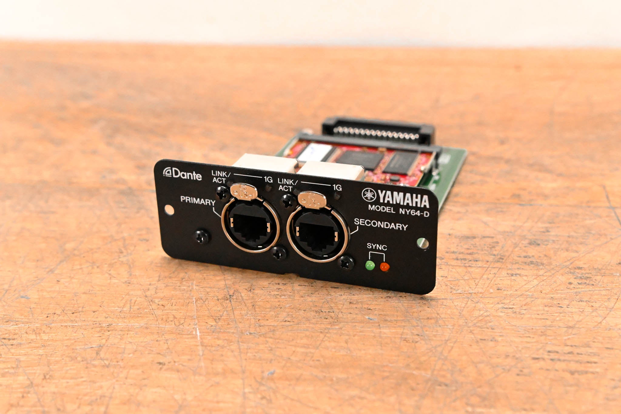 Yamaha NY64-D Dante I/O Expansion Card for TF Mixers