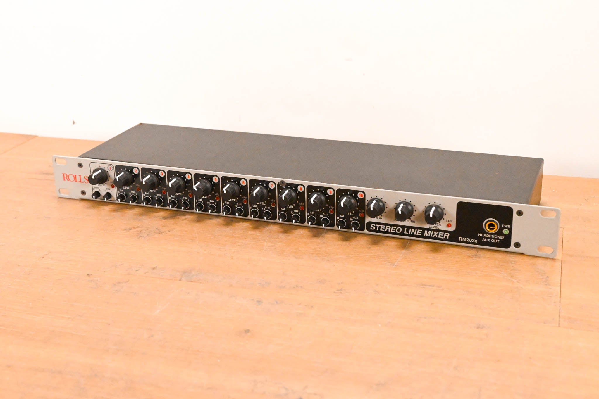 ROLLS RM203x Stereo Line Mixer (NO POWER SUPPLY)