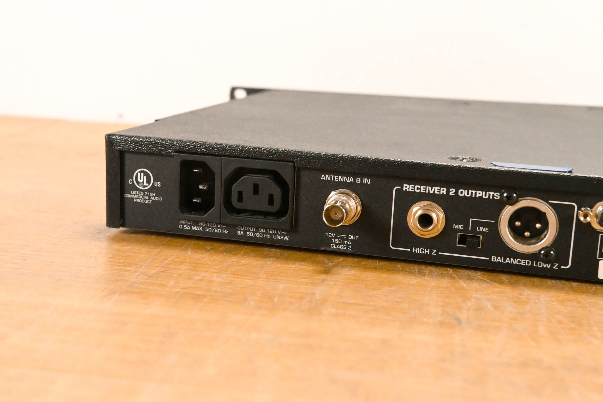 Shure U4D-J4 Dual-Channel Wireless Receiver with U1 Bodypack - J4 Band