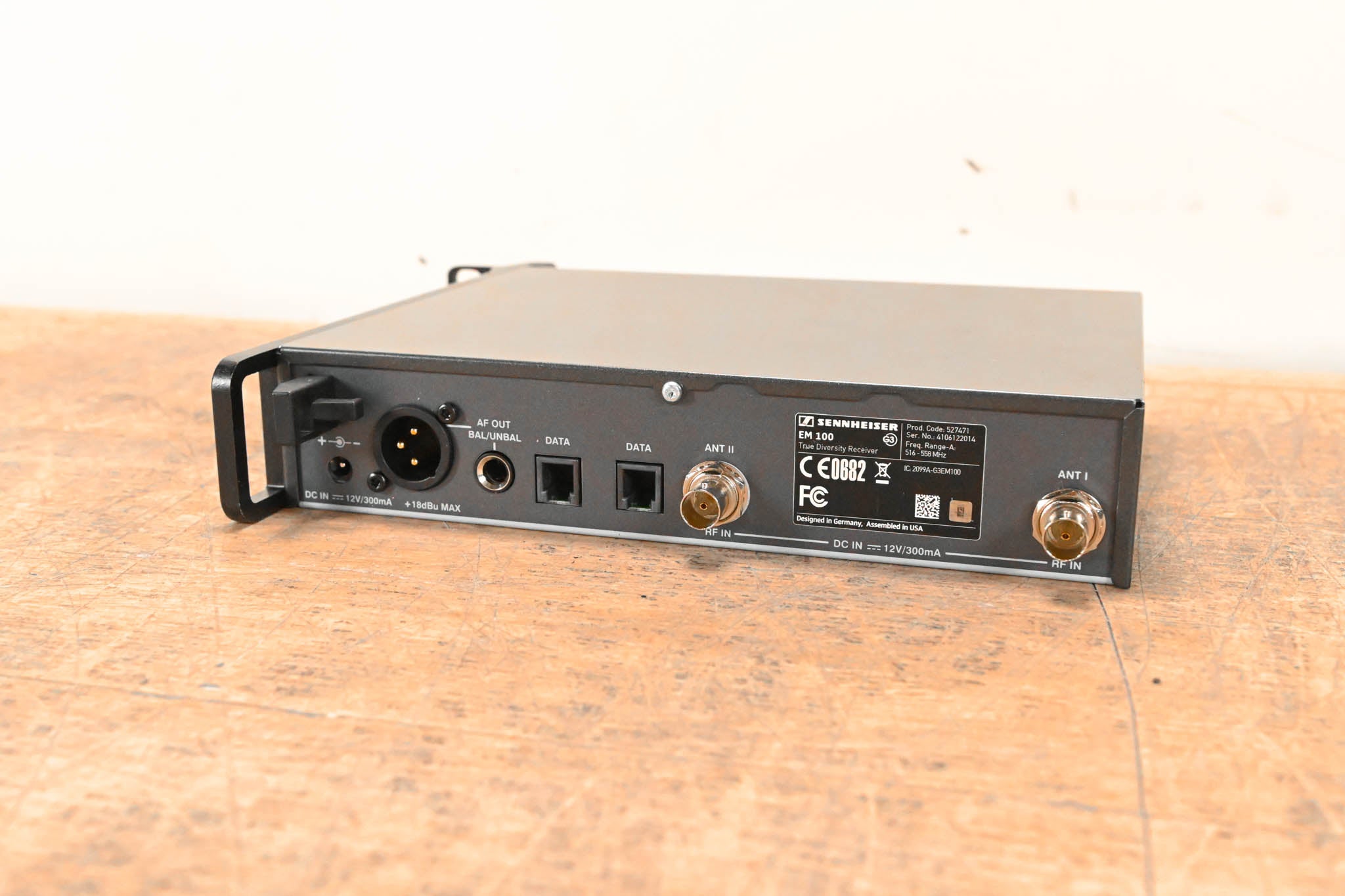 Sennheiser ew 100 G3 Bodypack Wireless System - A Range NO POWER SUPPLY