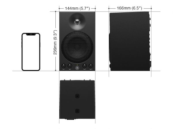 Powered Speaker System 4 woofer