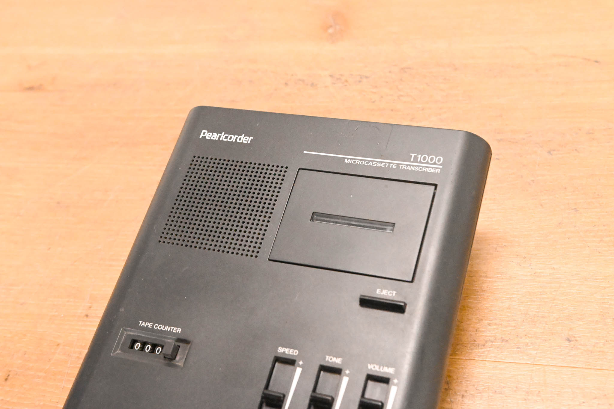 Pearlcorder T1000 Microcassette Transcriber (NO POWER SUPPLY)