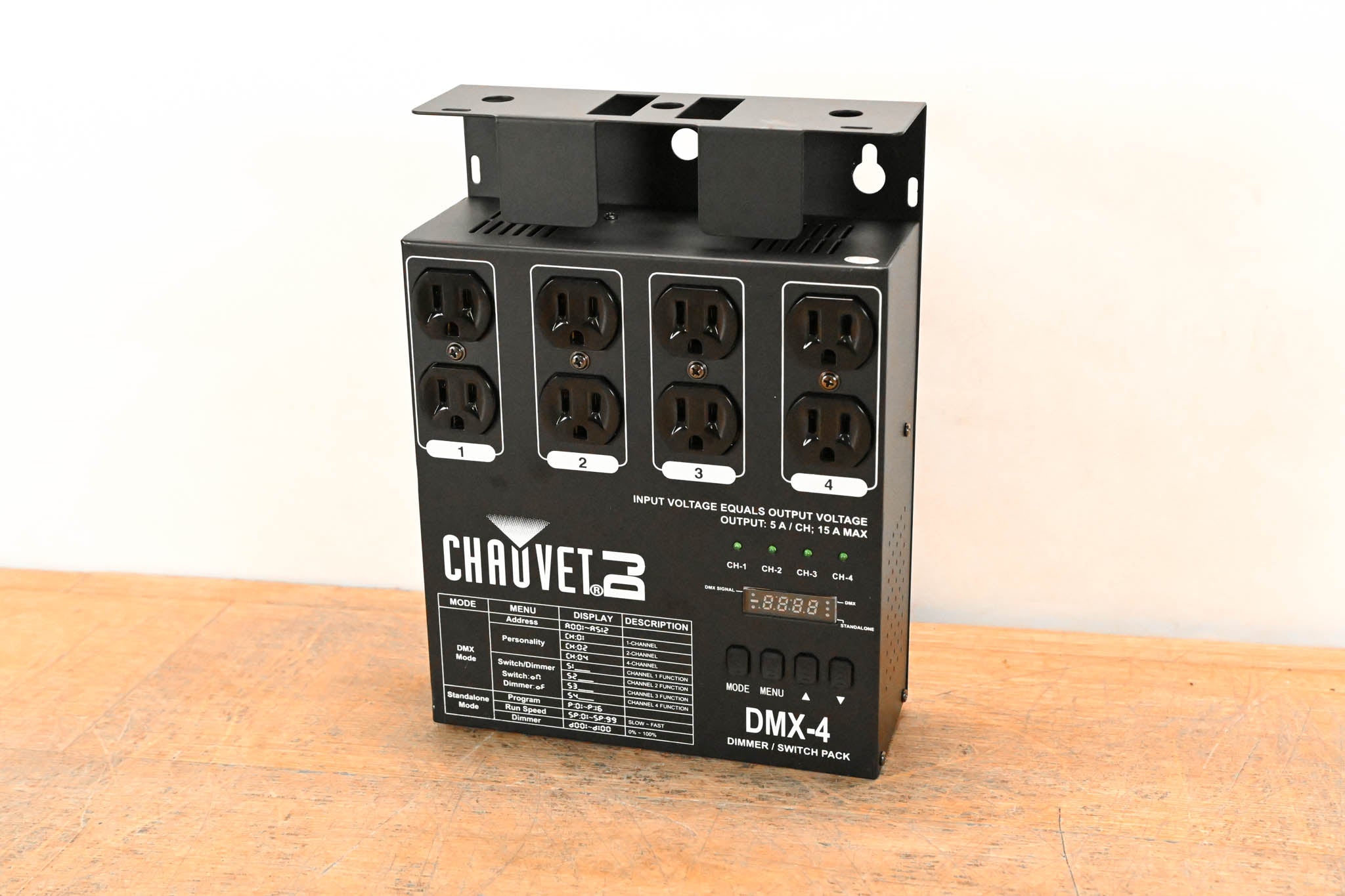 Chauvet DMX-4 4-Channel DMX Dimmer/Relay Pack