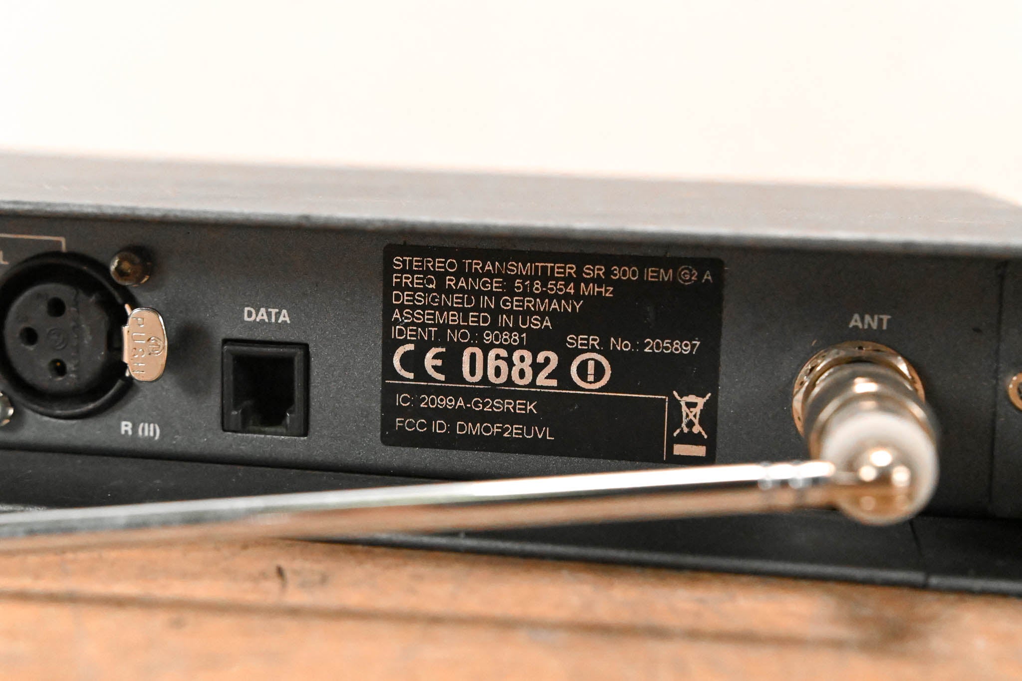 Sennheiser SR 300 IEM G2 Wireless Transmitter - A Range NO POWER SUPPLY