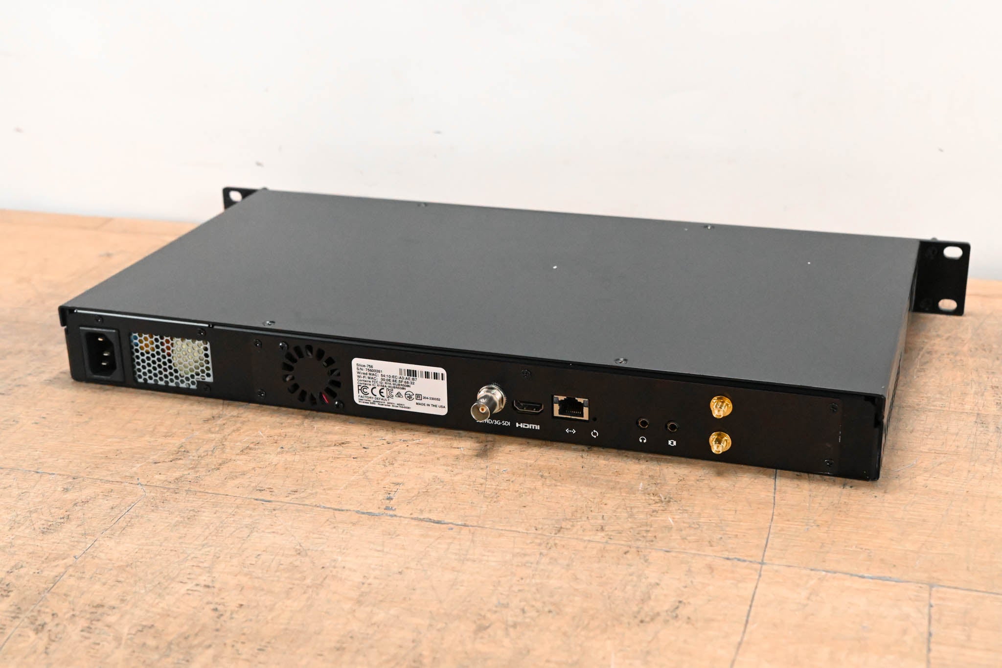 Teradek Slice-756 Rackmount HEVC Video Encoder