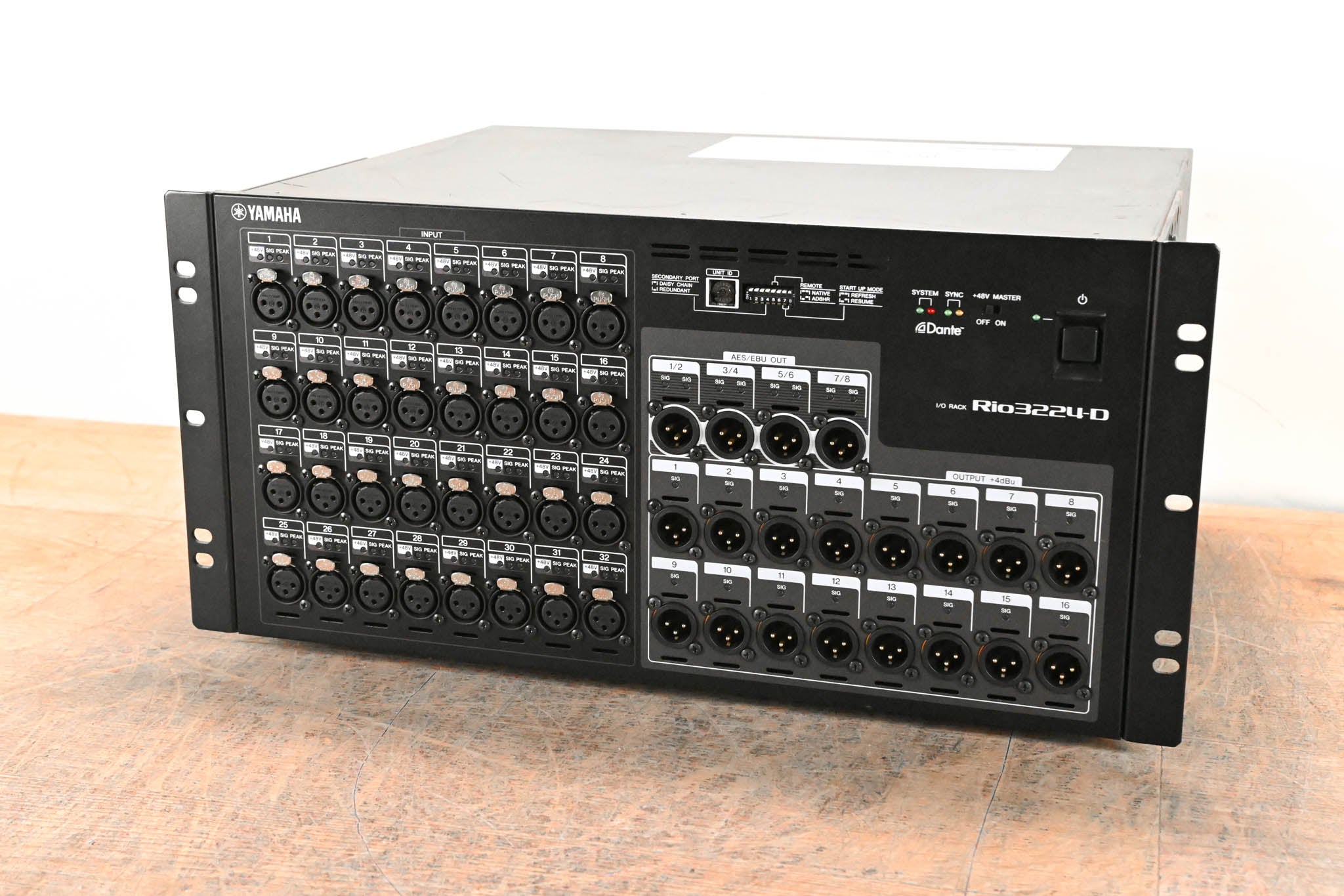 Yamaha Rio3224-D Rio Series 32x16 Remote Stage Box