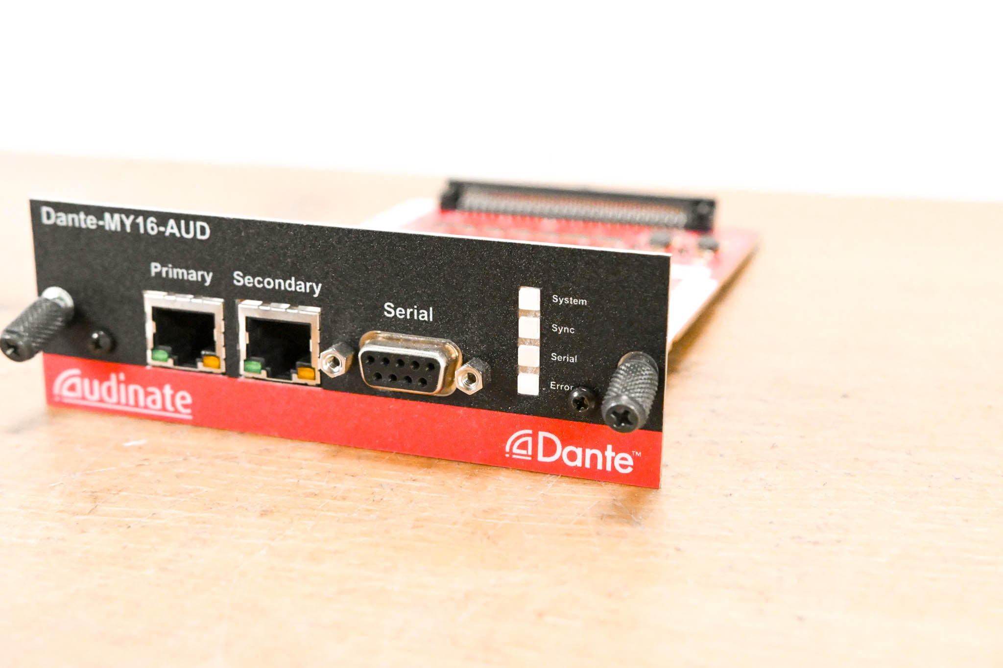 Audinate Dante-MY16-AUD 16-Channel Dante Network I/O Card