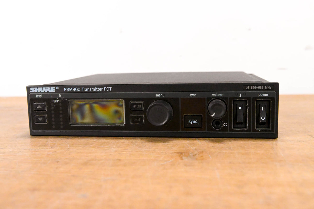 Shure PSM 900 Wireless IEM System L6 Band: 656-692 MHz (NO POWER SUPPLY)