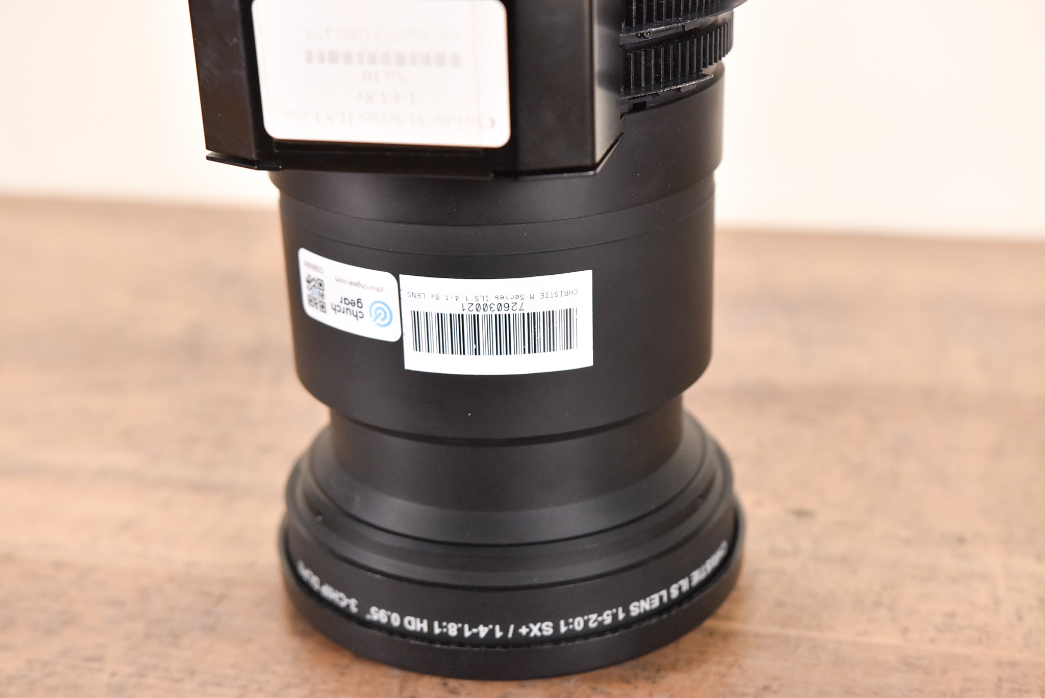 Christie ILS Lens 1.5-2.0:1 SX+ / 1.4-1.8:1 HD 0.95" 3-Chip DLP Lens