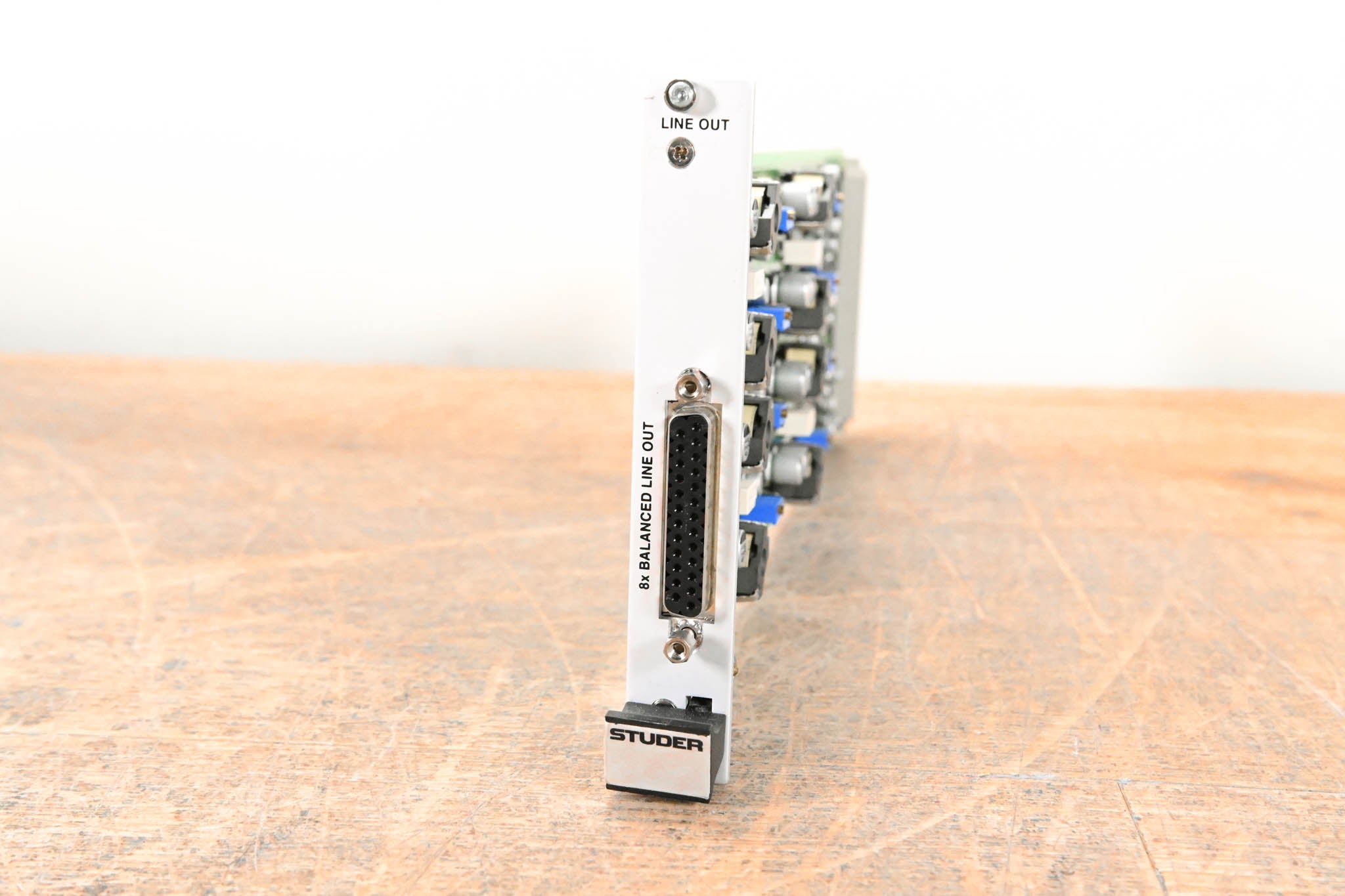 Studer 8-Channel Analog Line Out Card for D21m & D23m Modular I/O System