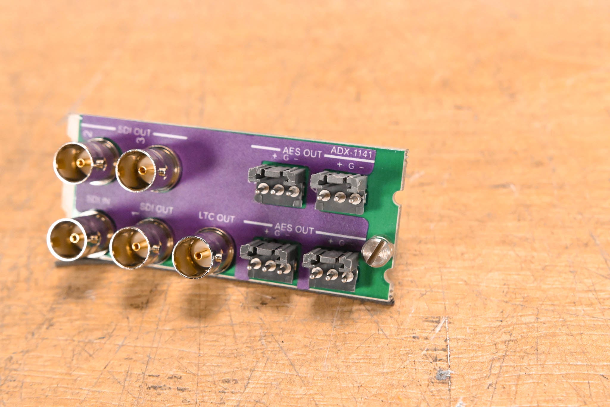 Miranda ADX-1141 Rear I/O Module for Densité Frame