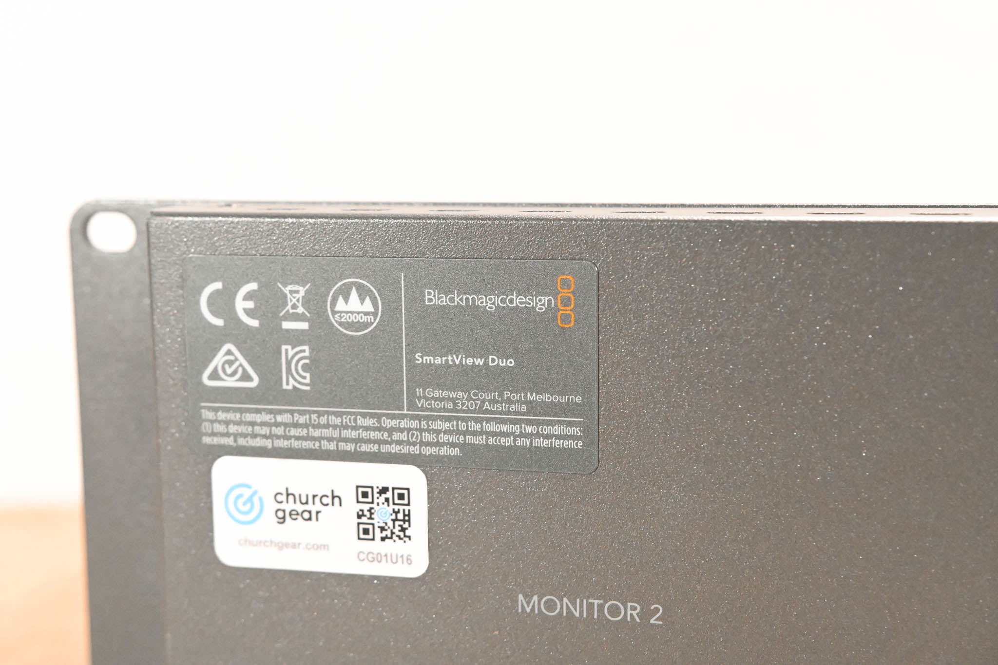 Blackmagic Design Smartview Duo 2 Dual 8" LCD Monitors (NO POWER SUPPLY)