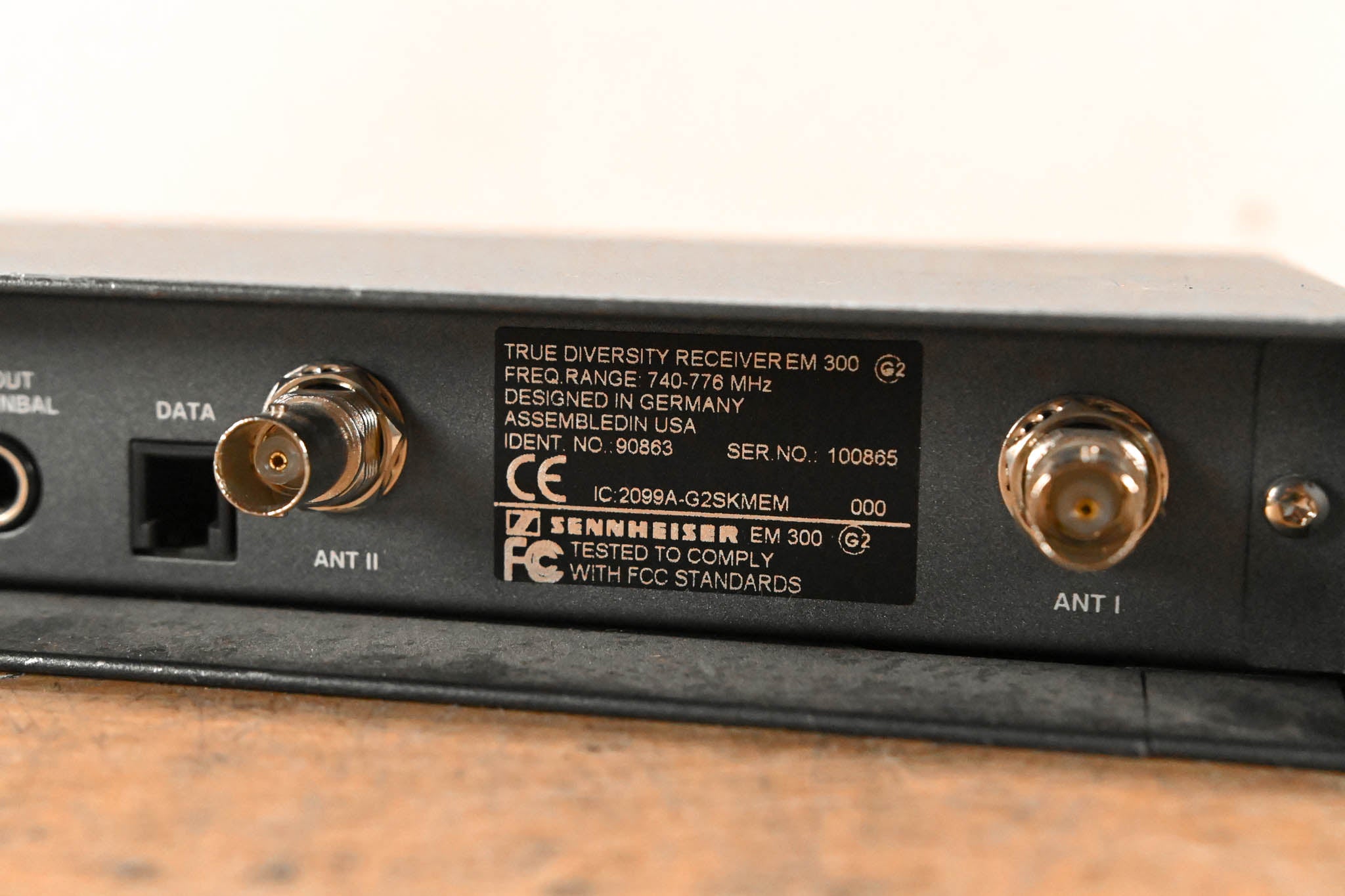Sennheiser EM 300 G2 Wireless Receiver - 740-776 MHz