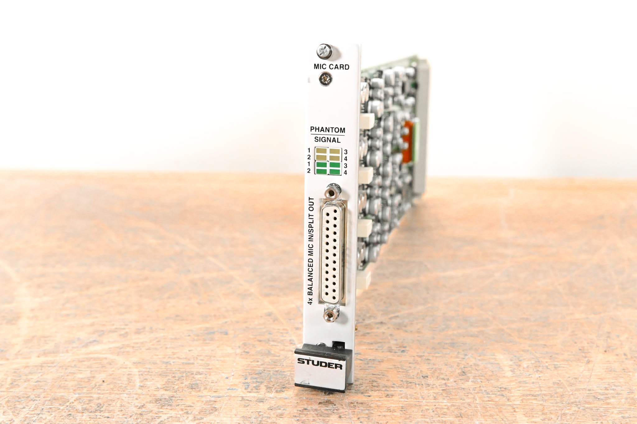 Studer Mic/Line In Card for D21m Modular I/O System