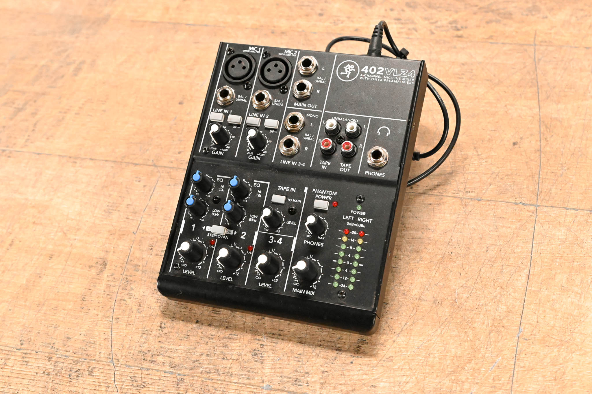 Mackie 402VLZ4 4-Channel Ultra-Compact Analog Mixer