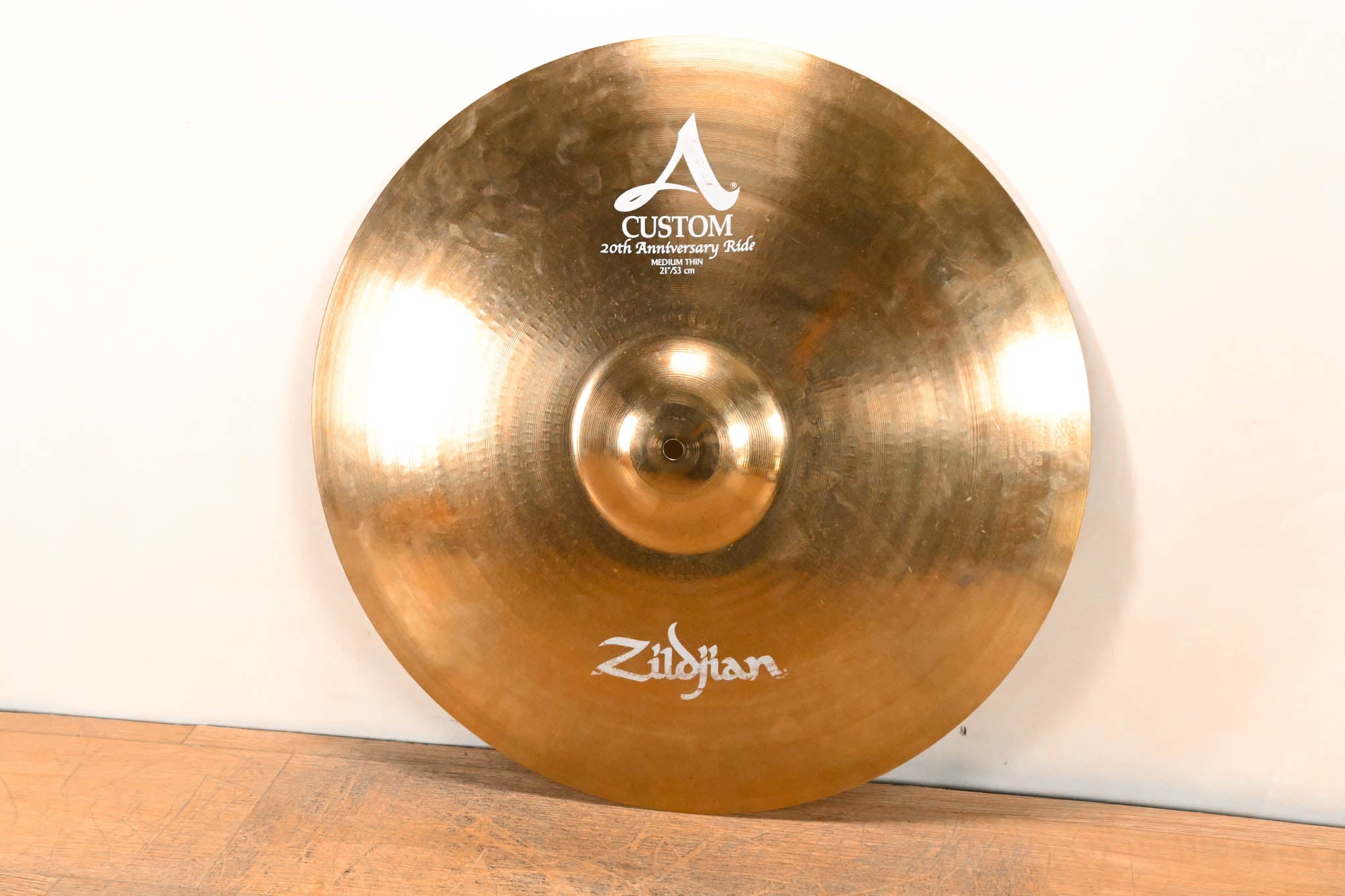 Zildjian A Custom 20th Anniversary 21" Medium-Thin Ride Cymbal