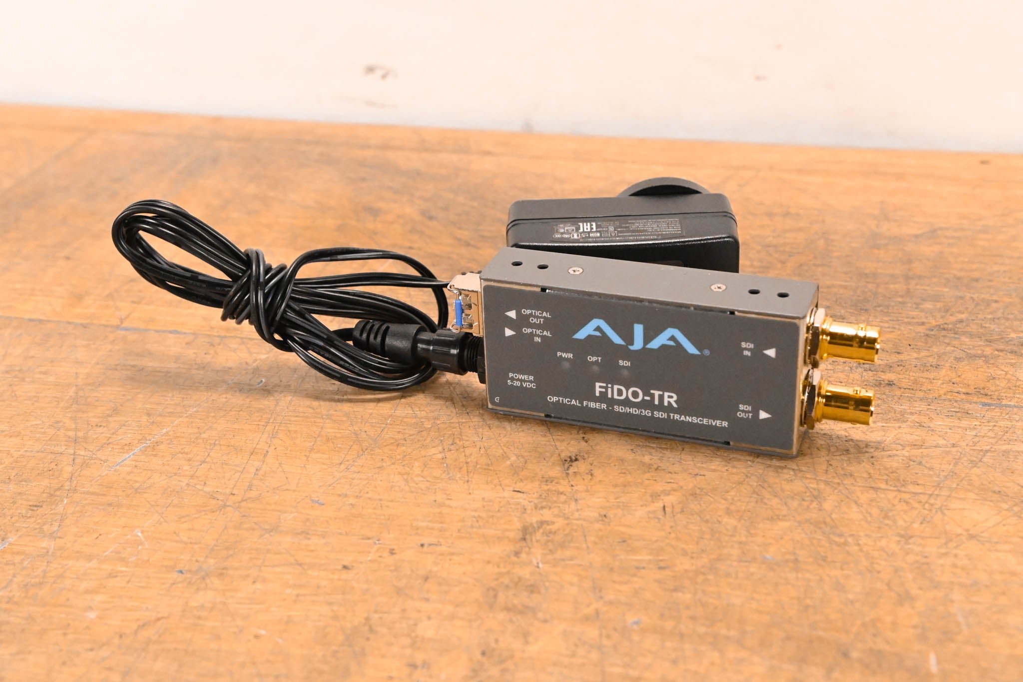 AJA FiDO-TR 1-Channel 3G-SDI/LC Single-Mode LC Fiber Transceiver