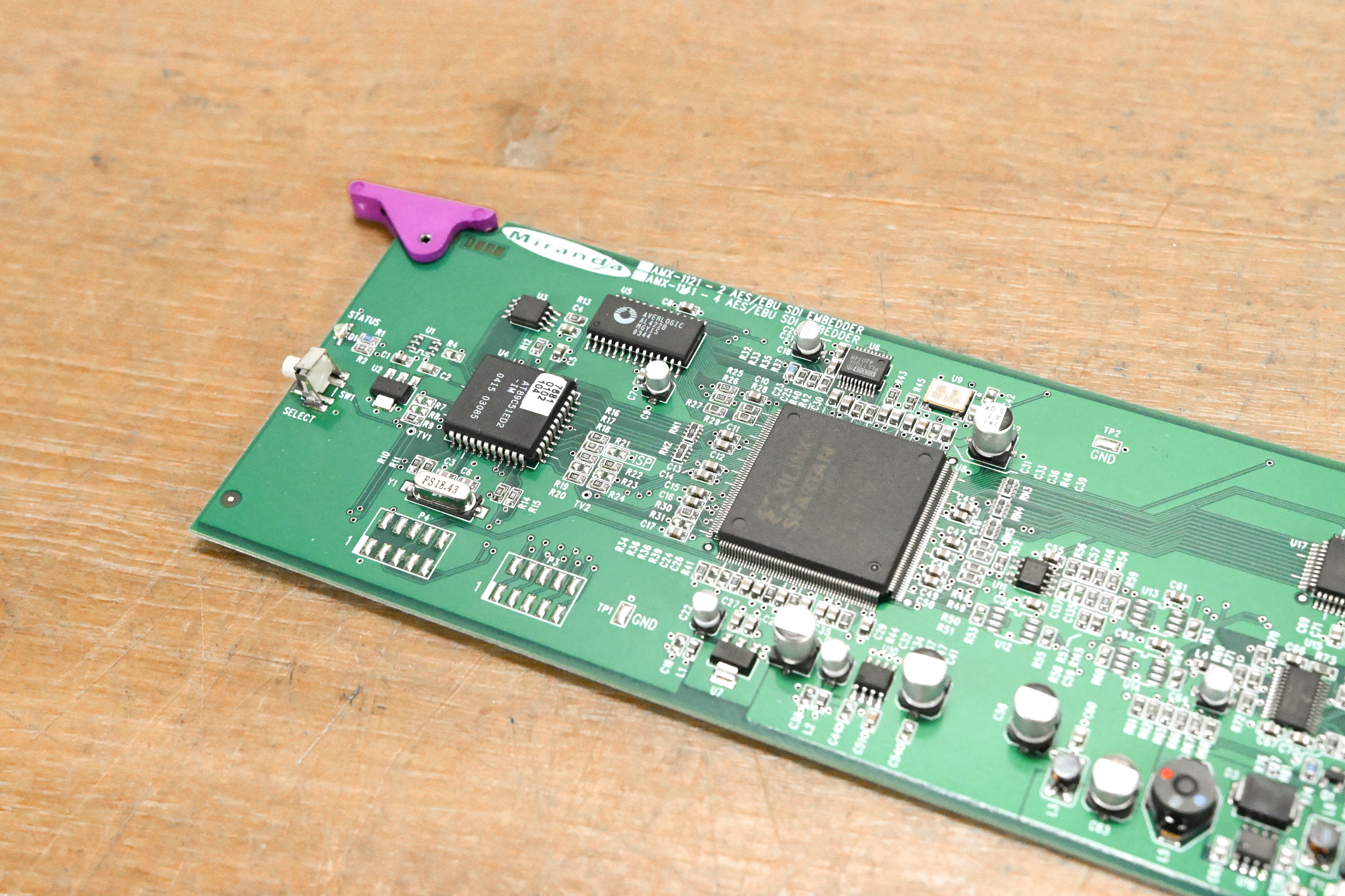 Miranda AMX-1141 4-Channel AES/EBU SDI Audio Embedder Densité Card