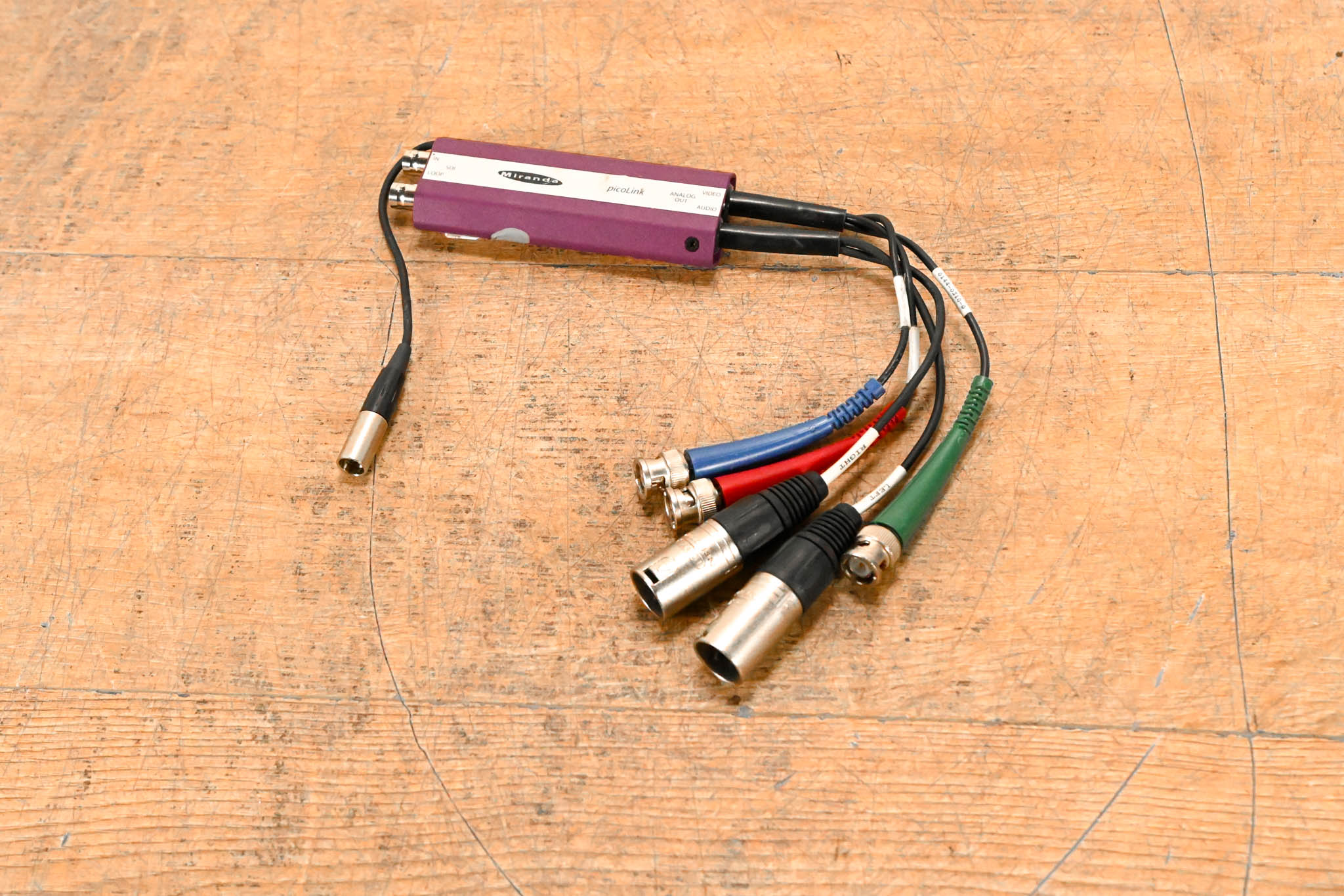 Miranda picoLink SDM-177p SDI to Analog w/ Balanced Stereo Audio(NO PSU)