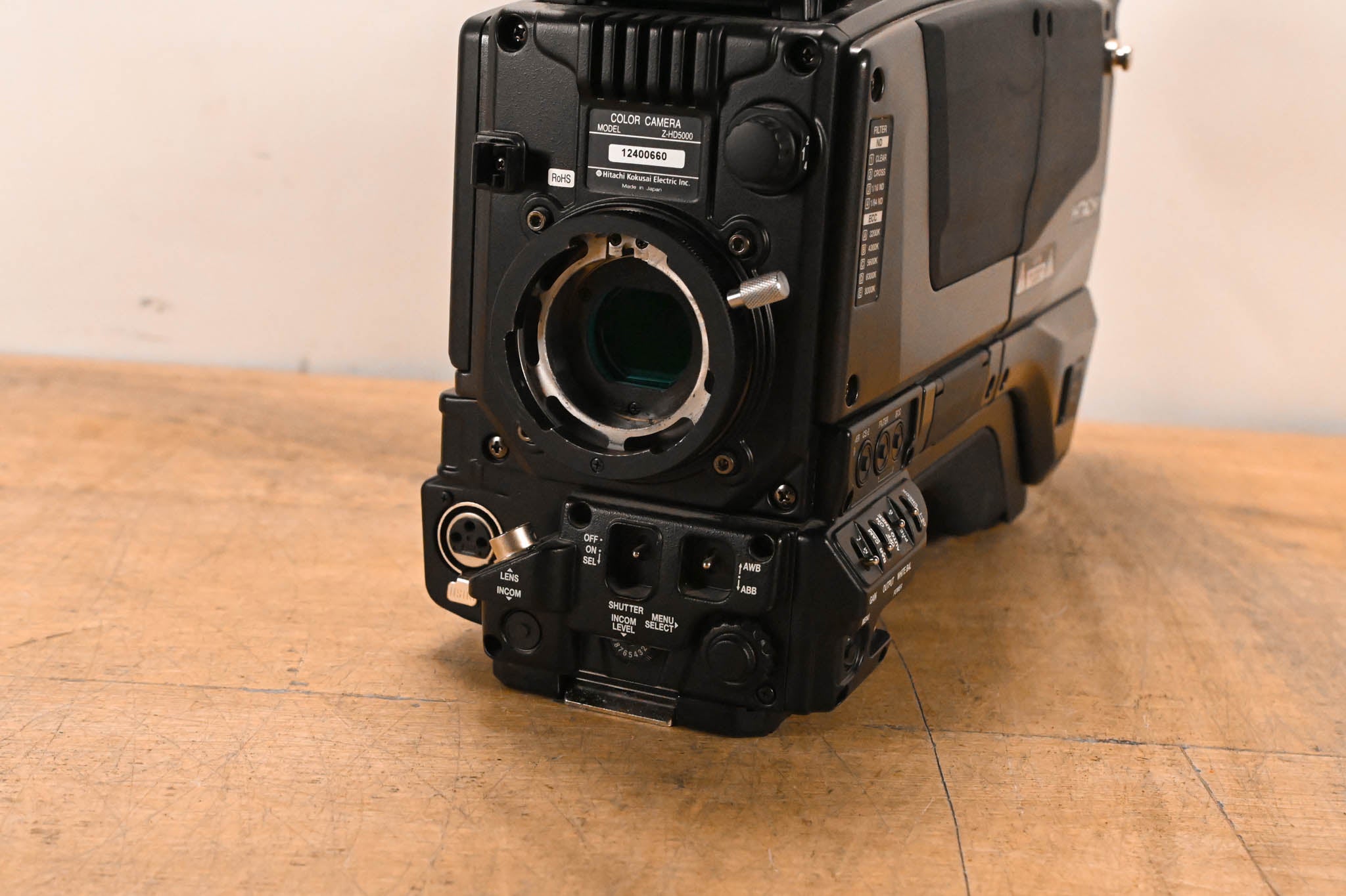 Hitachi Z-HD5000 HDTV Camera with CA-HF1000 Camera Adaptor