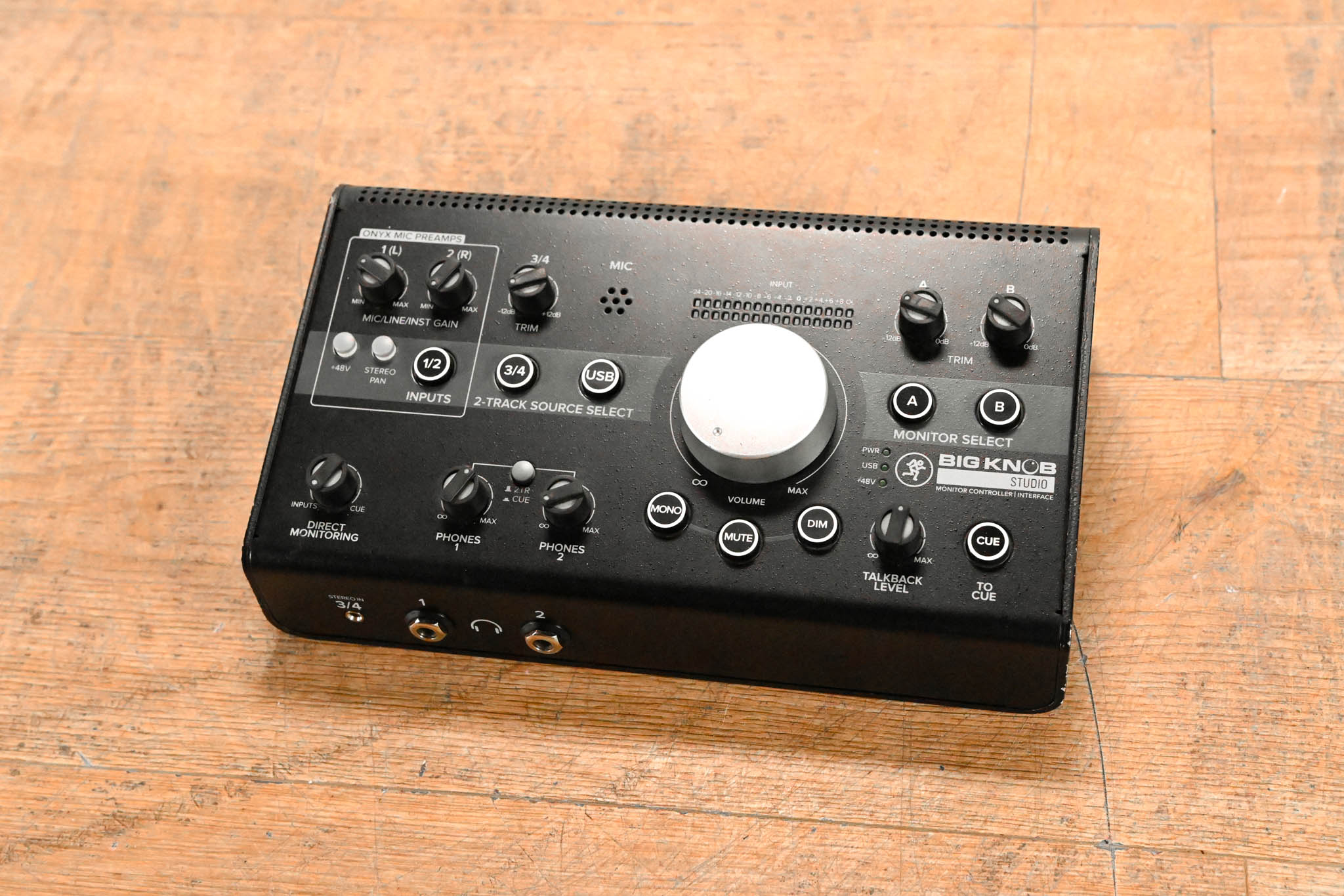 Mackie Big Knob Studio Monitor Controller & Interface (NO POWER SUPPLY)