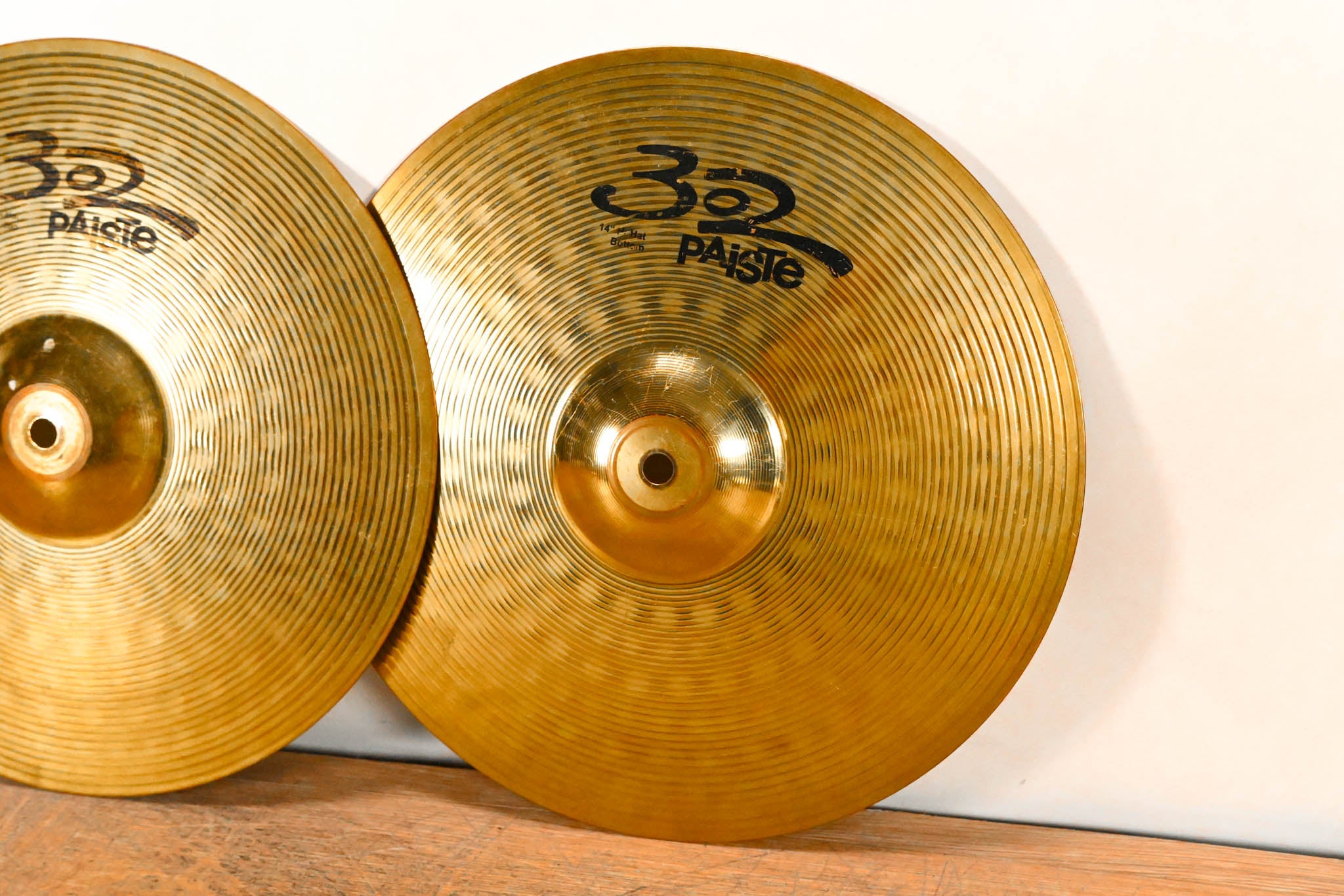 Paiste 302 14" Hi-Hat Cymbals