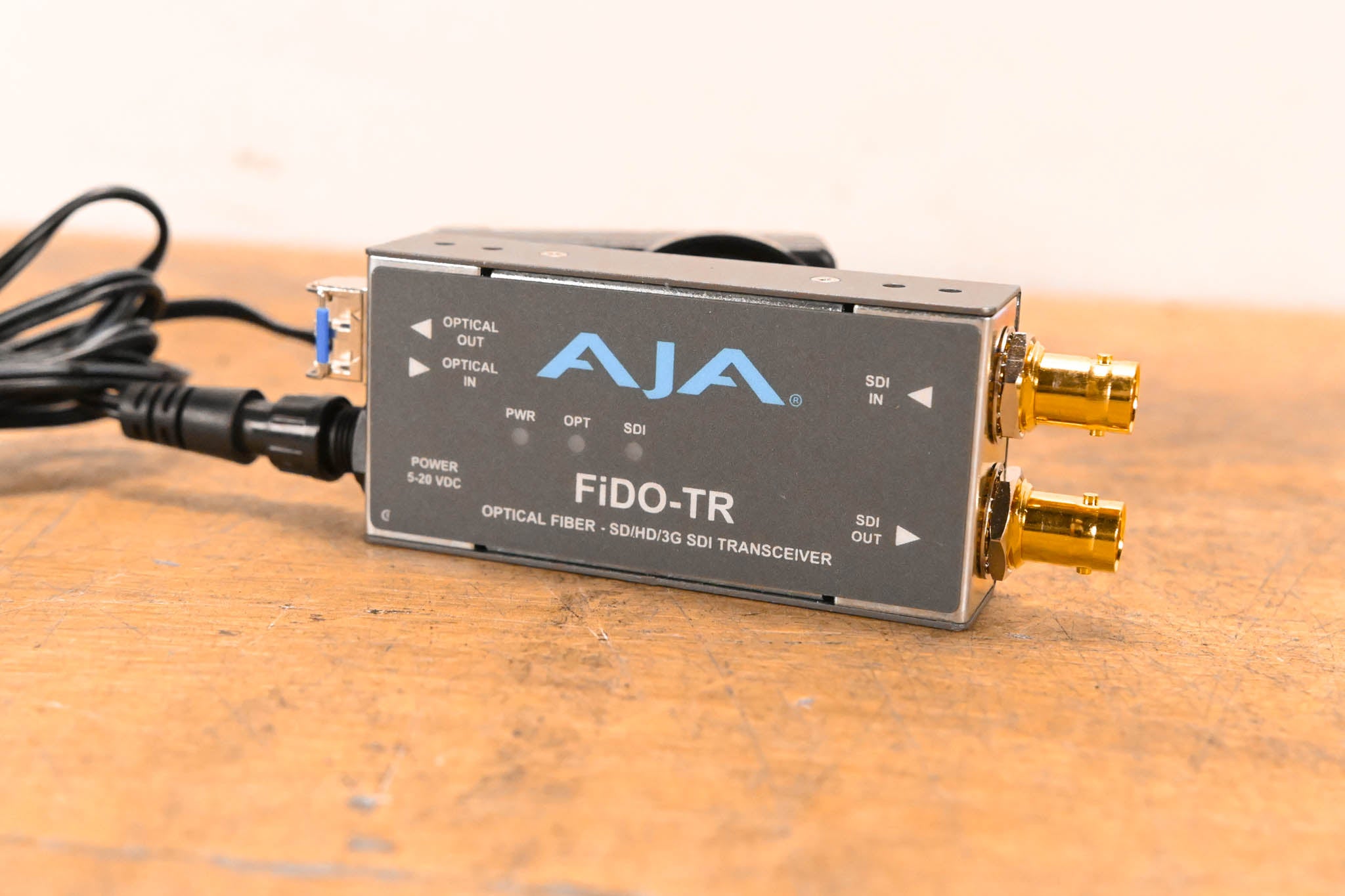 AJA FiDO-TR 1-Channel 3G-SDI/LC Single-Mode LC Fiber Transceiver