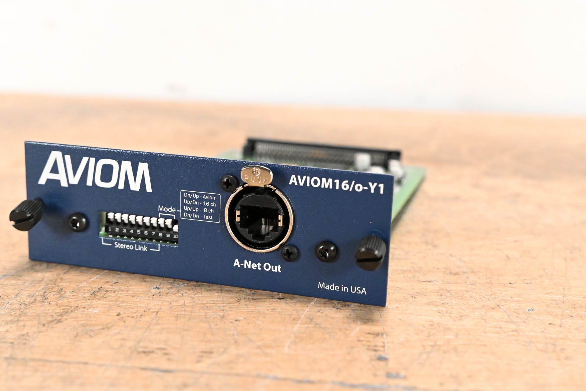 Aviom 16/o-Y1 A-Net Card for Yamaha Digital Products