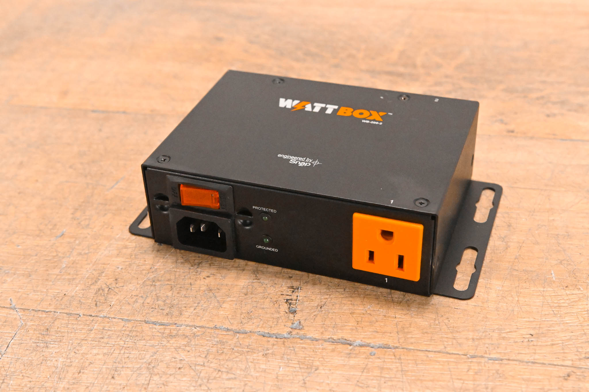 WattBox WB-200-2 Mounted Power Conditioner with 2 Outlets