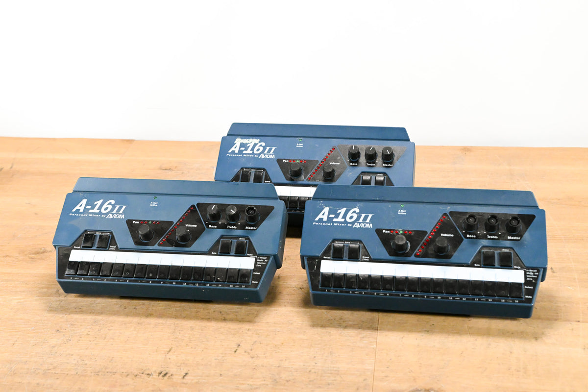 Aviom A-16II Personal Mixer (Pack of 3)