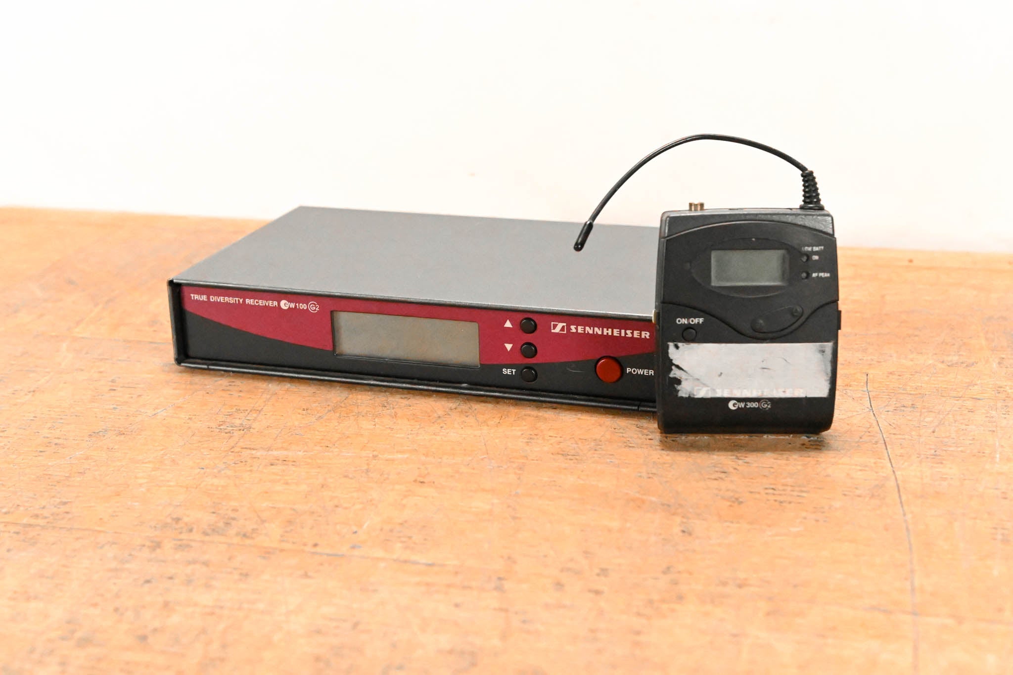 Sennheiser ew 100 G2 Bodypack Wireless System 518-554MHz NO POWER SUPPLY
