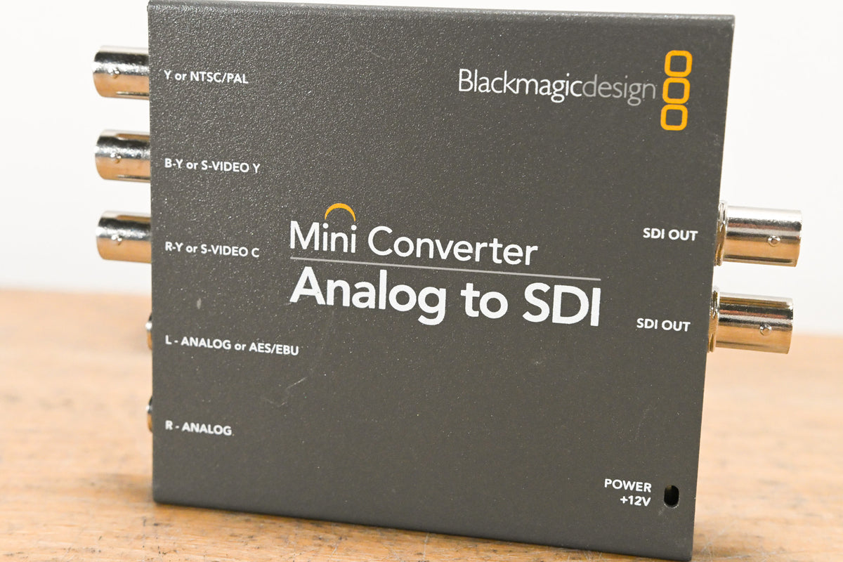 Blackmagic Design Mini Converter Analog to SDI (NO POWER SUPPLY)