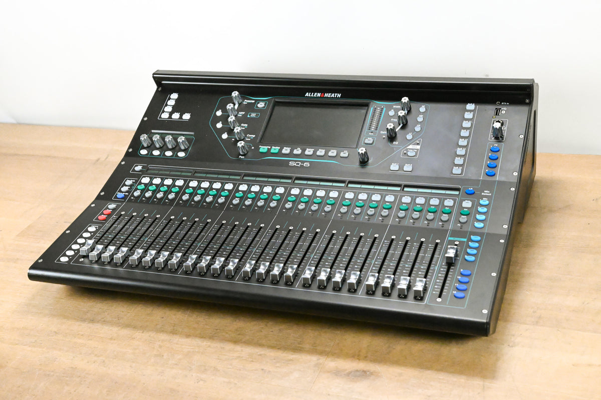 Allen & Heath SQ-6 48-Channel Compact Digital Audio Mixer