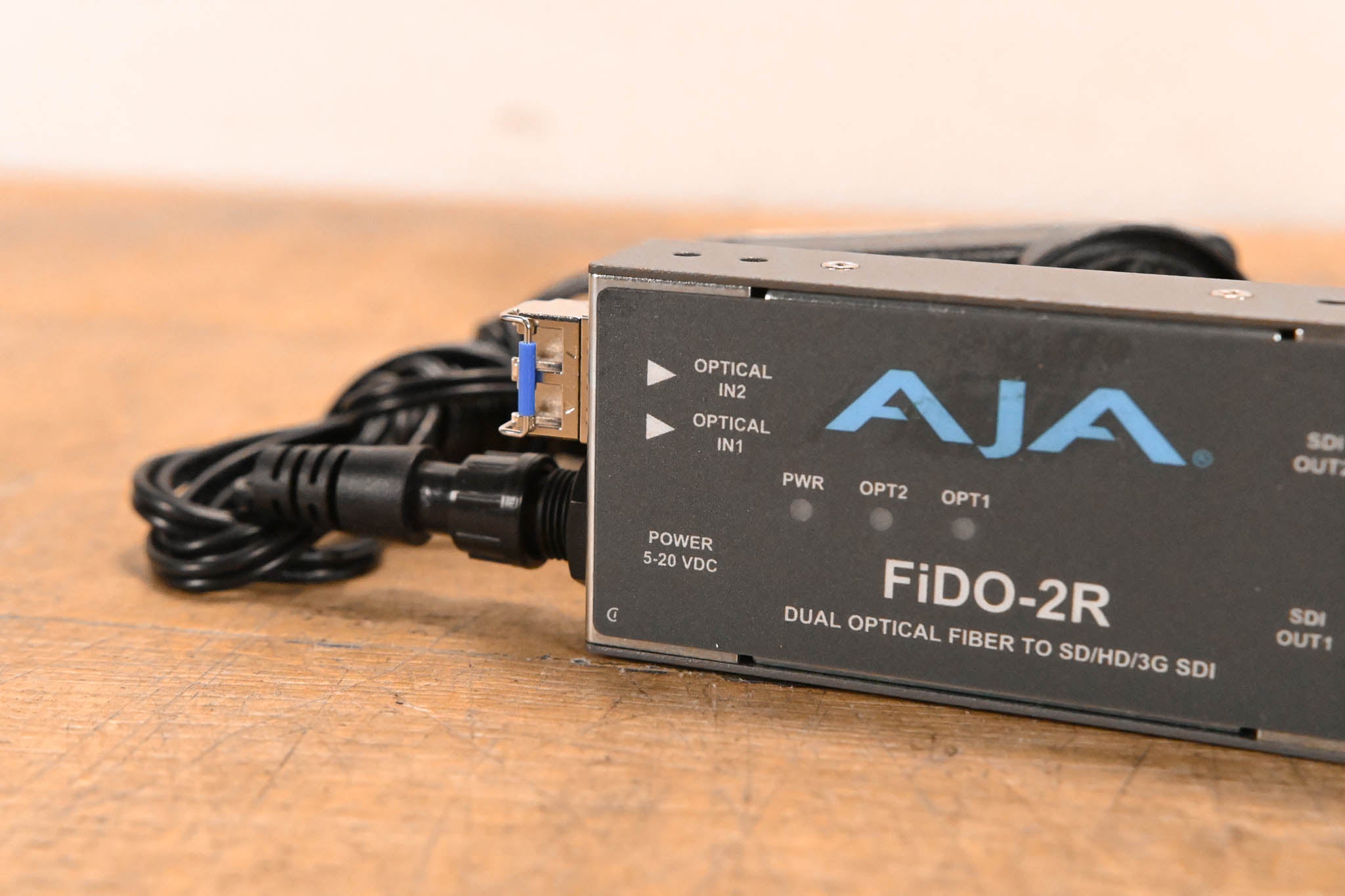 AJA FIDO-2R Dual-Channel Optical Fiber to SD/HD/3G SDI Receiver