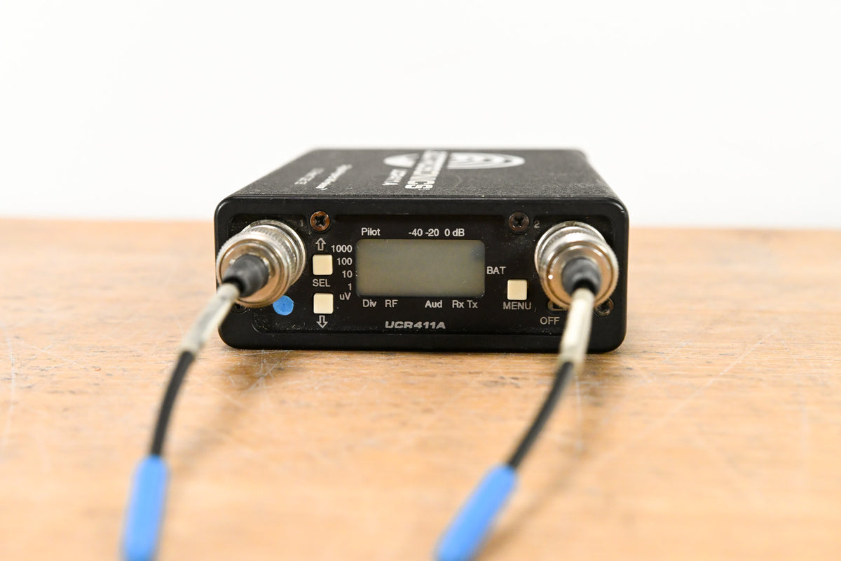 Lectrosonics UCR411A Receiver w/ UM400a Transmitter - Block 26 (NO PSU)