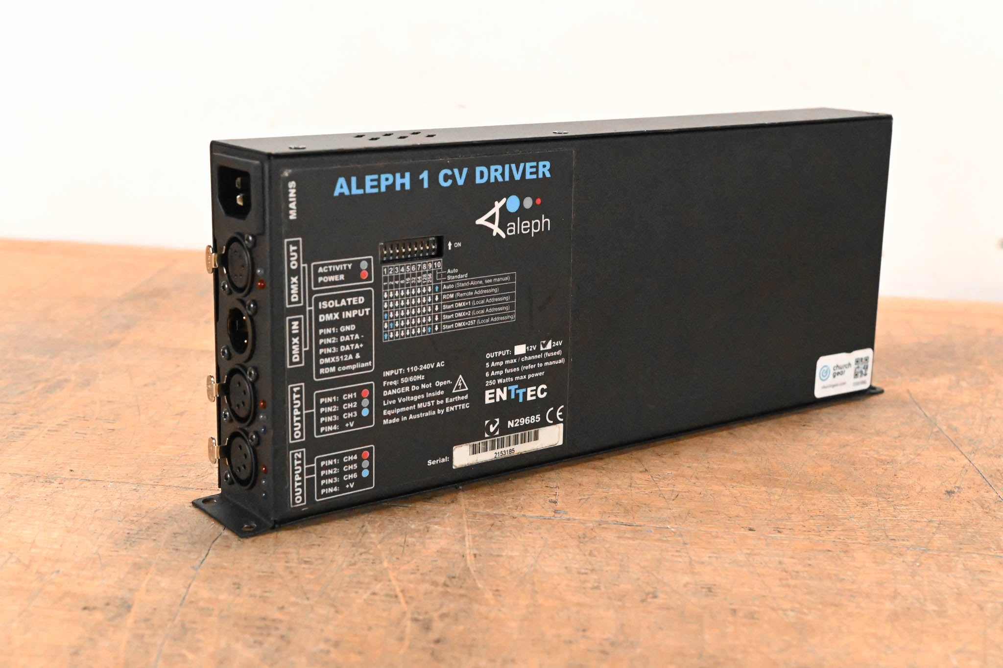 Enttec Aleph 1 CV LED Tape Driver