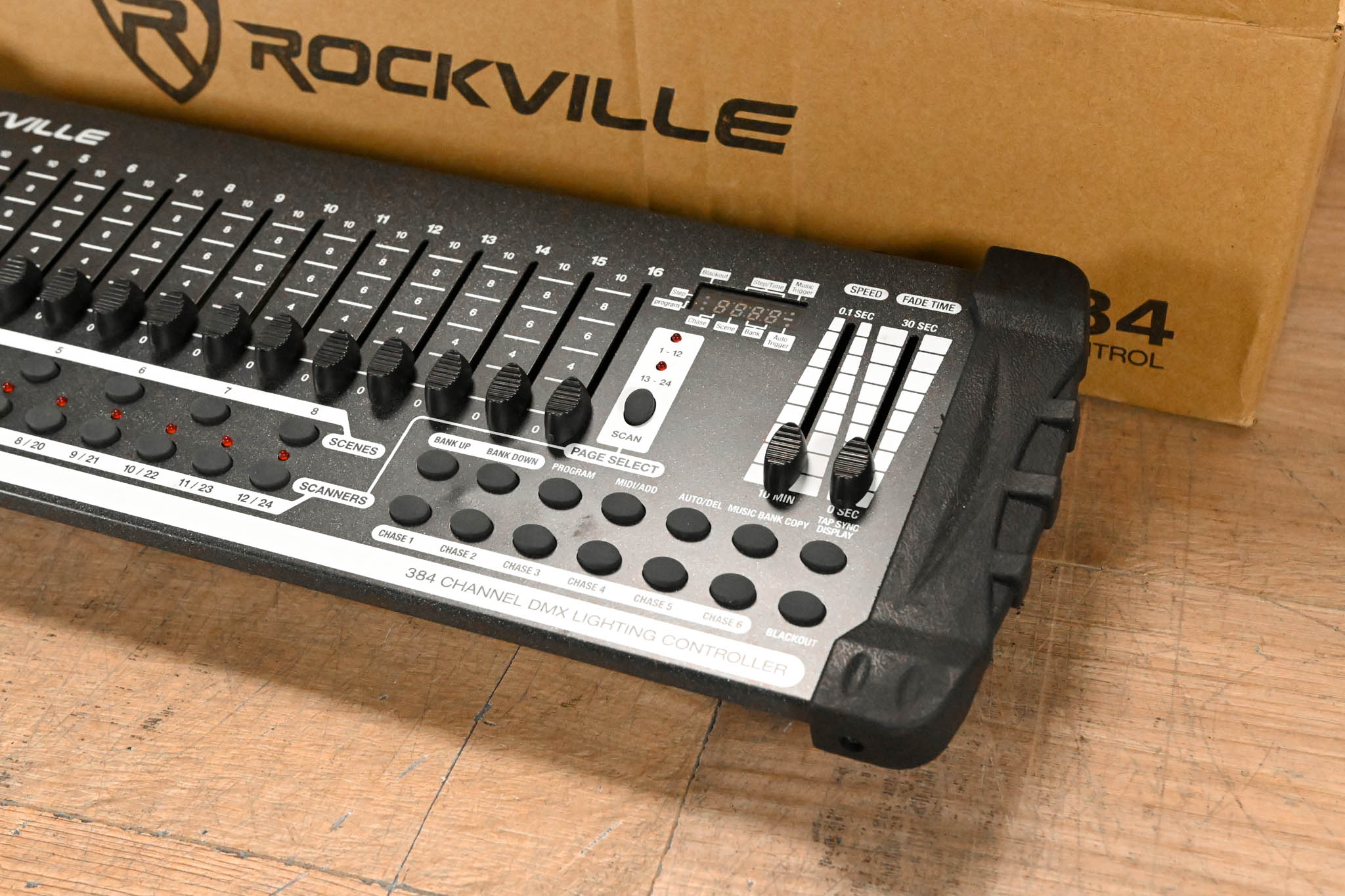 Rockville Rockforce 384 DMX Lighting Controller