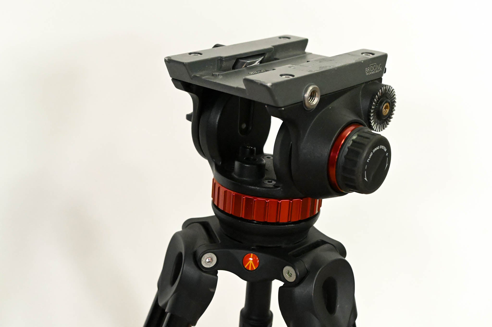 Manfrotto MVH502A Fluid Head with MVT502AM Two-Stage Tripod