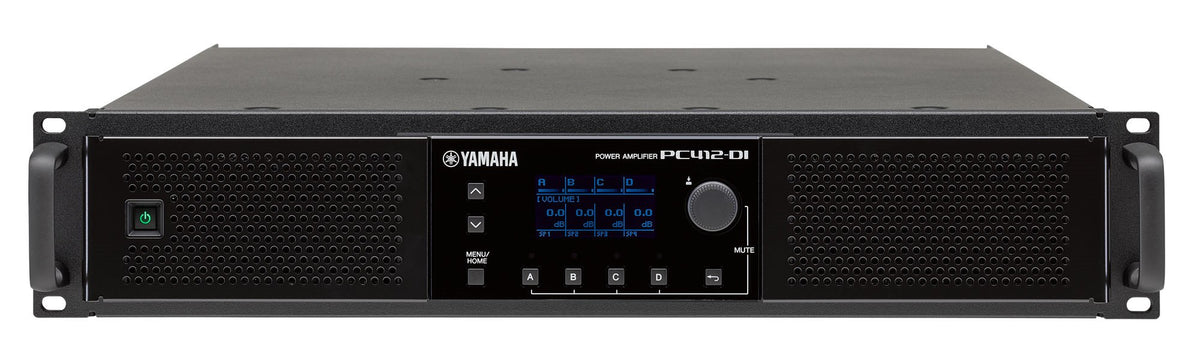 4-Ch power amplifier with DSP 1200W x 4 2RU install