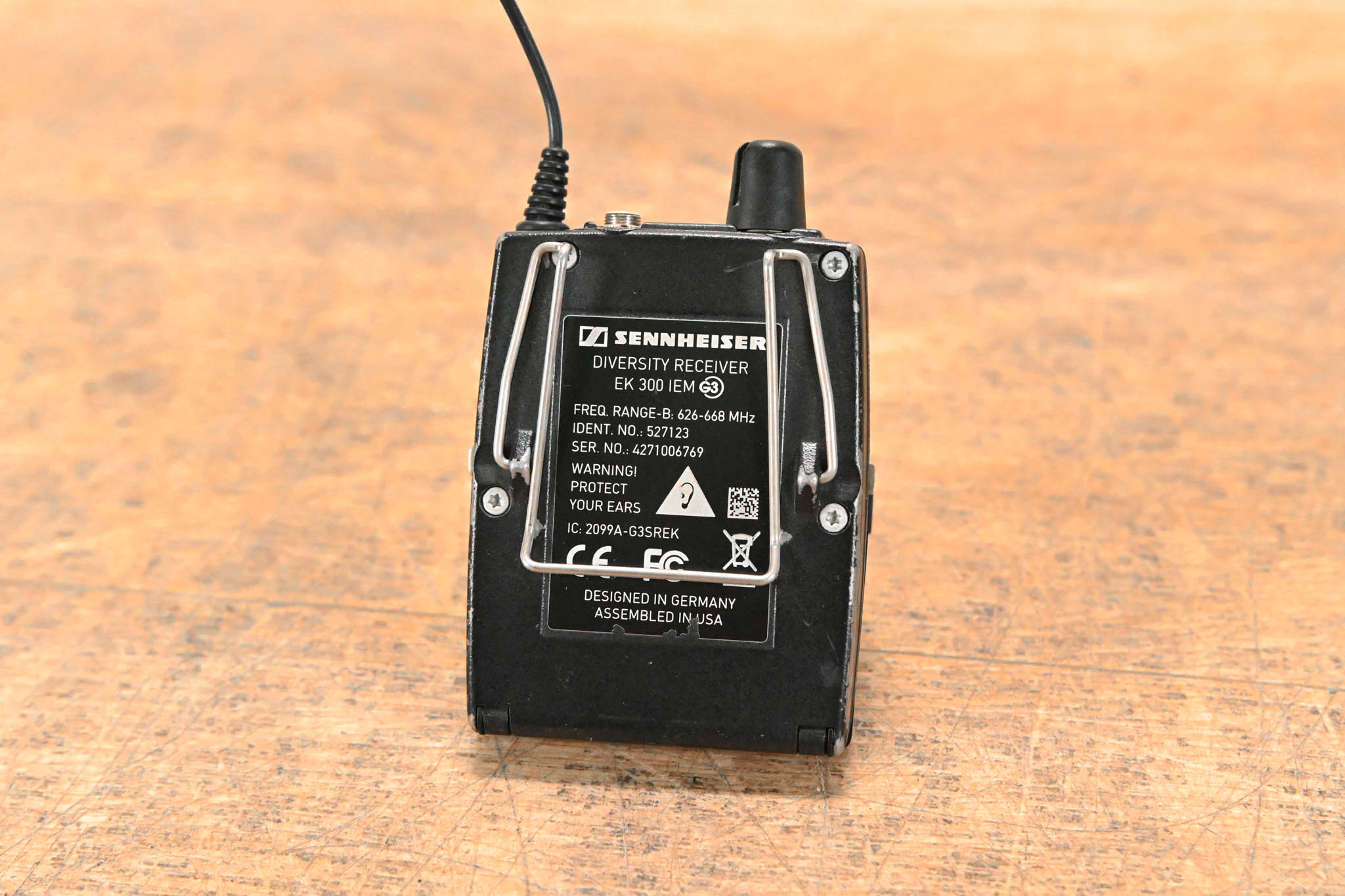 Sennheiser ew 300 IEM G3 Wireless IEM System 626-668 MHz NO POWER SUPPLY