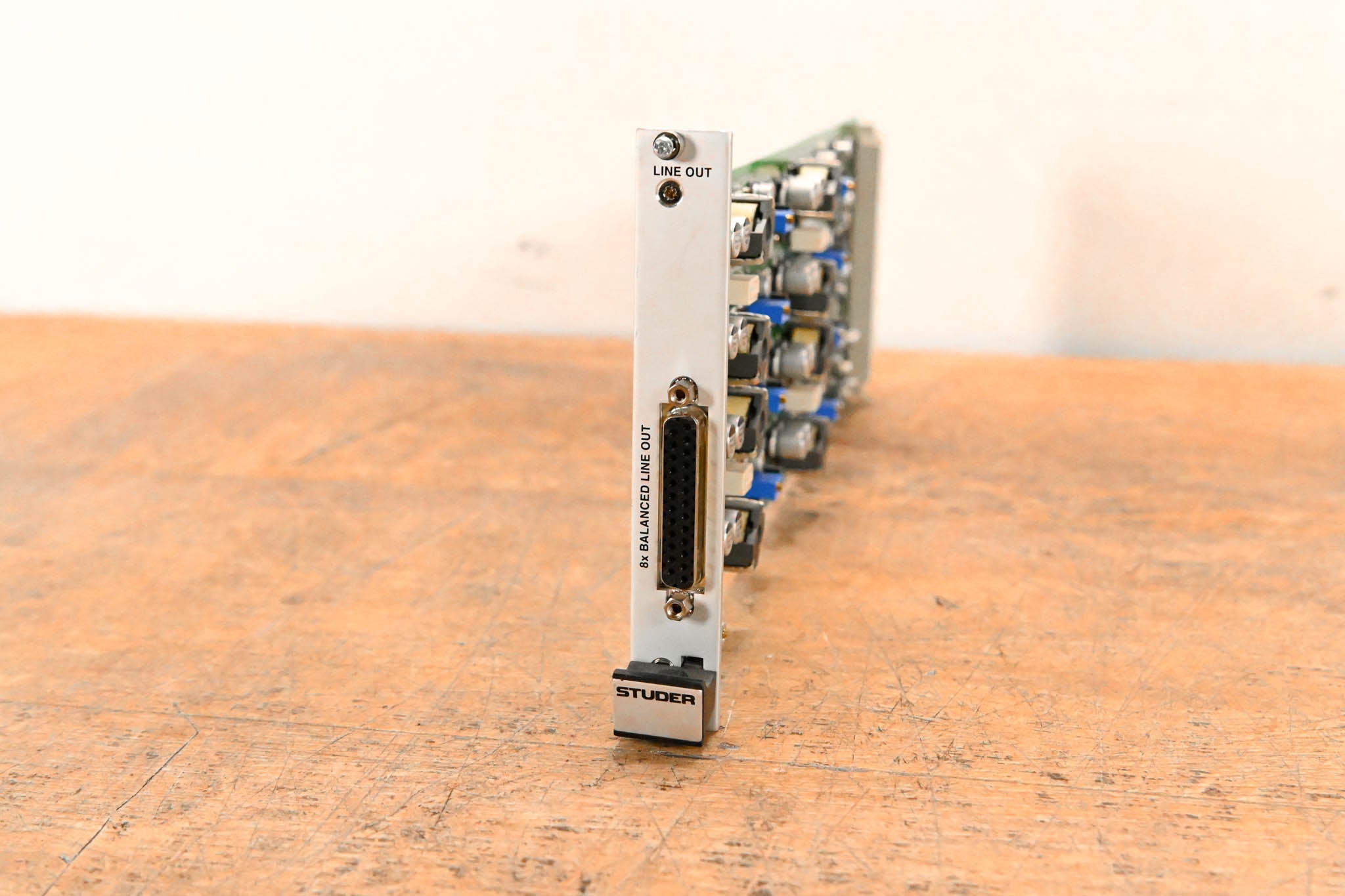 Studer 8-Channel Analog Line Out Card for D21m & D23m Modular I/O System