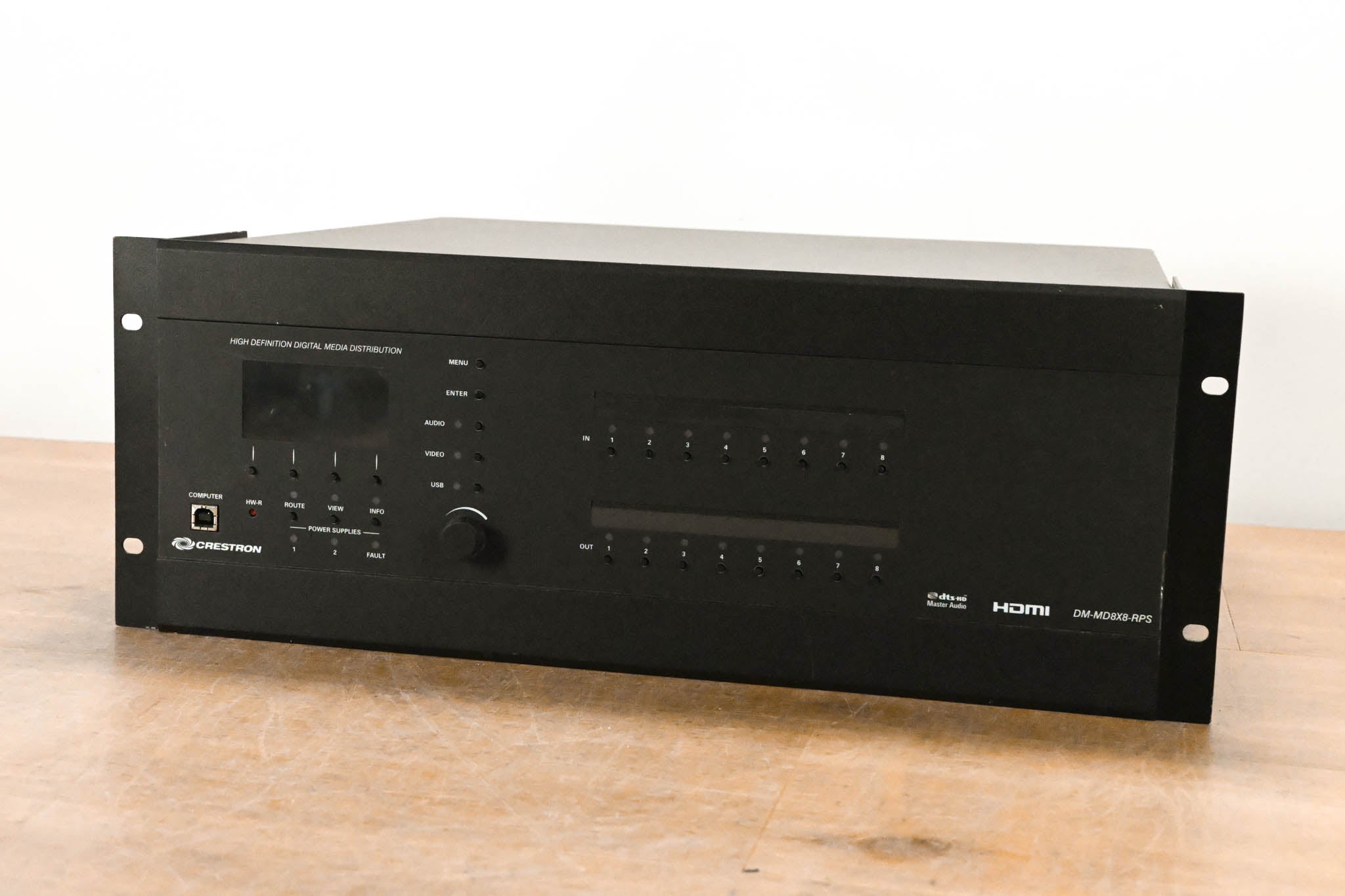 Crestron DM-MD8X8-RPS 8x8 DigitalMedia Switcher with Redundant PSU