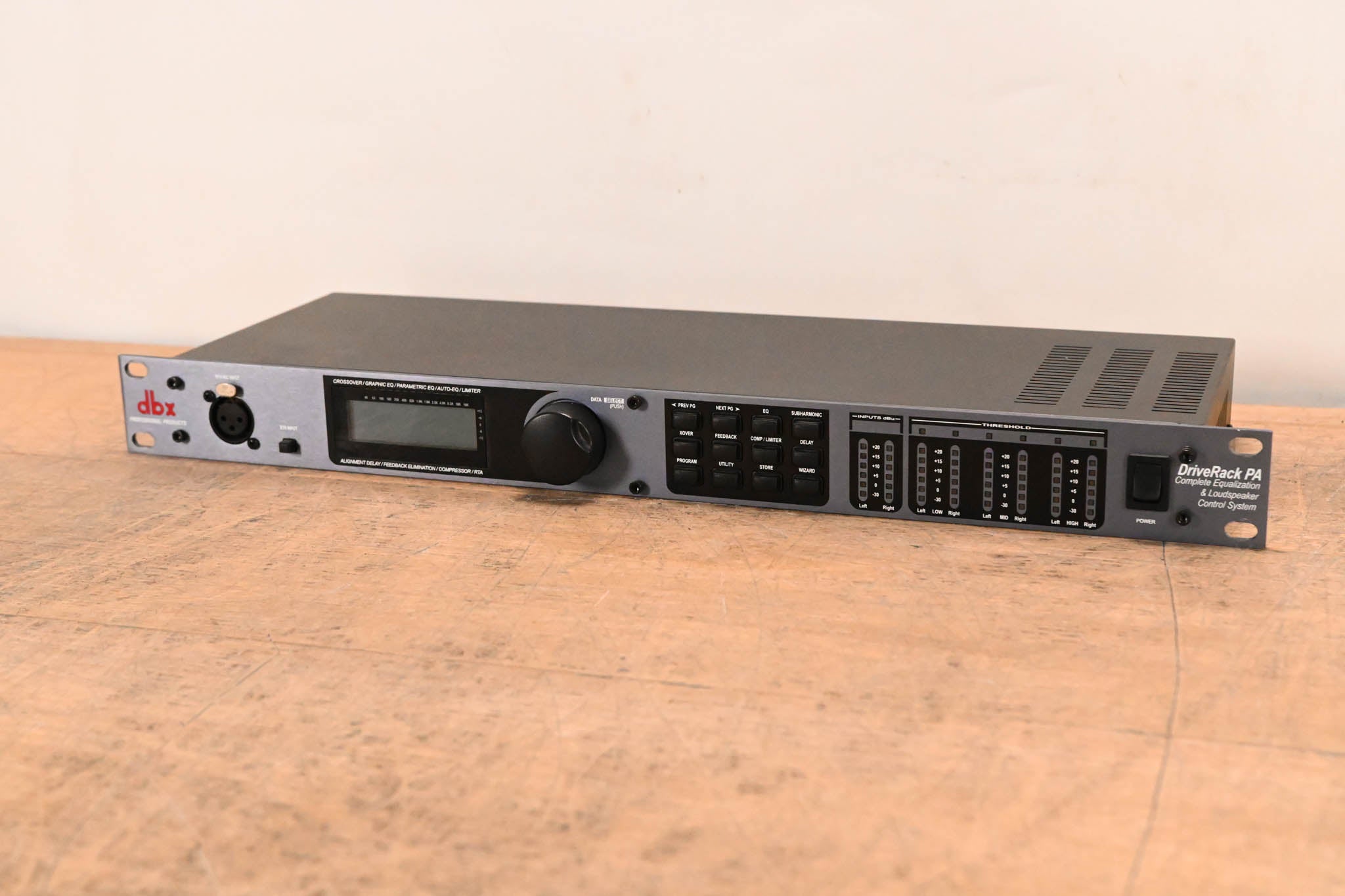 dbx DriveRack PA Complete Equalization and Loudspeaker Control System