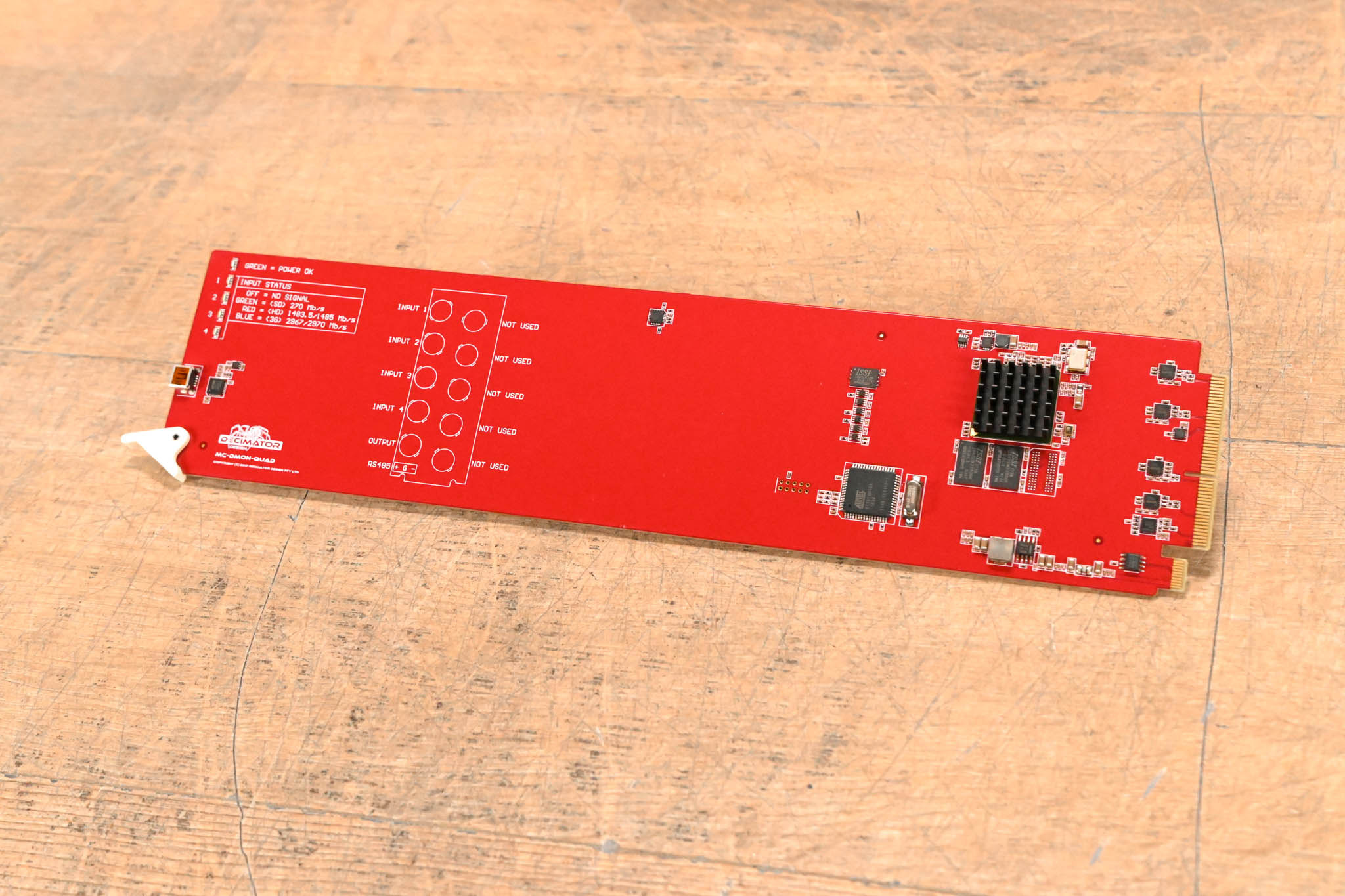 Decimator Design MC-DMON-QUAD 1 to 4 Channel (3G/HD/SD)-SDI MultiViewer