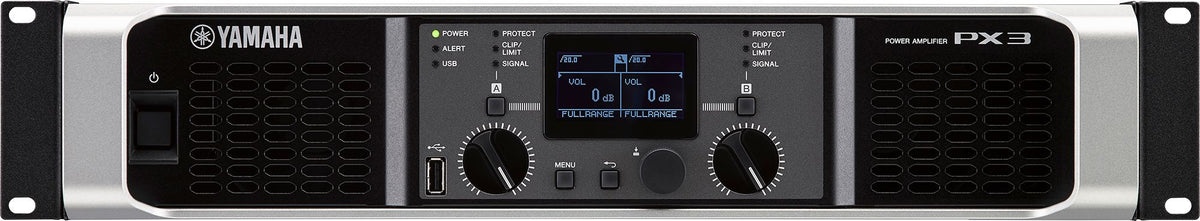 2-Ch power amplifier with DSP 500W x 2 2RU