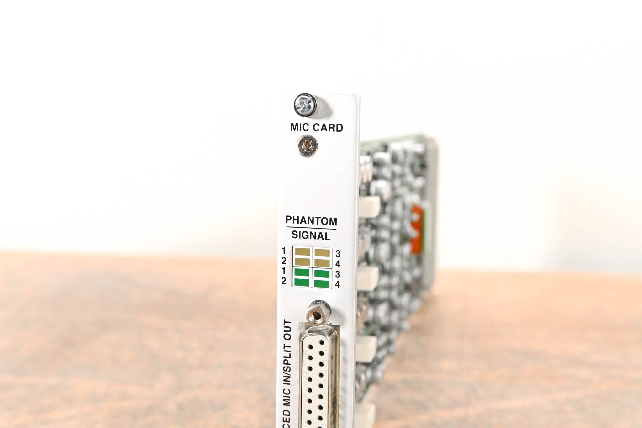 Studer Mic/Line In Card for D21m Modular I/O System