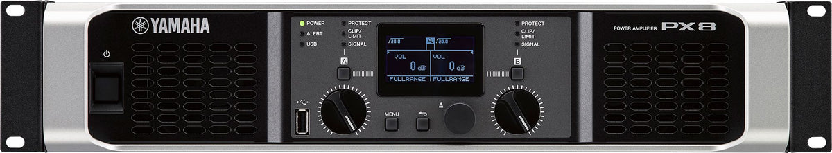 2-Ch power amplifier with DSP 1050W x 2 2RU